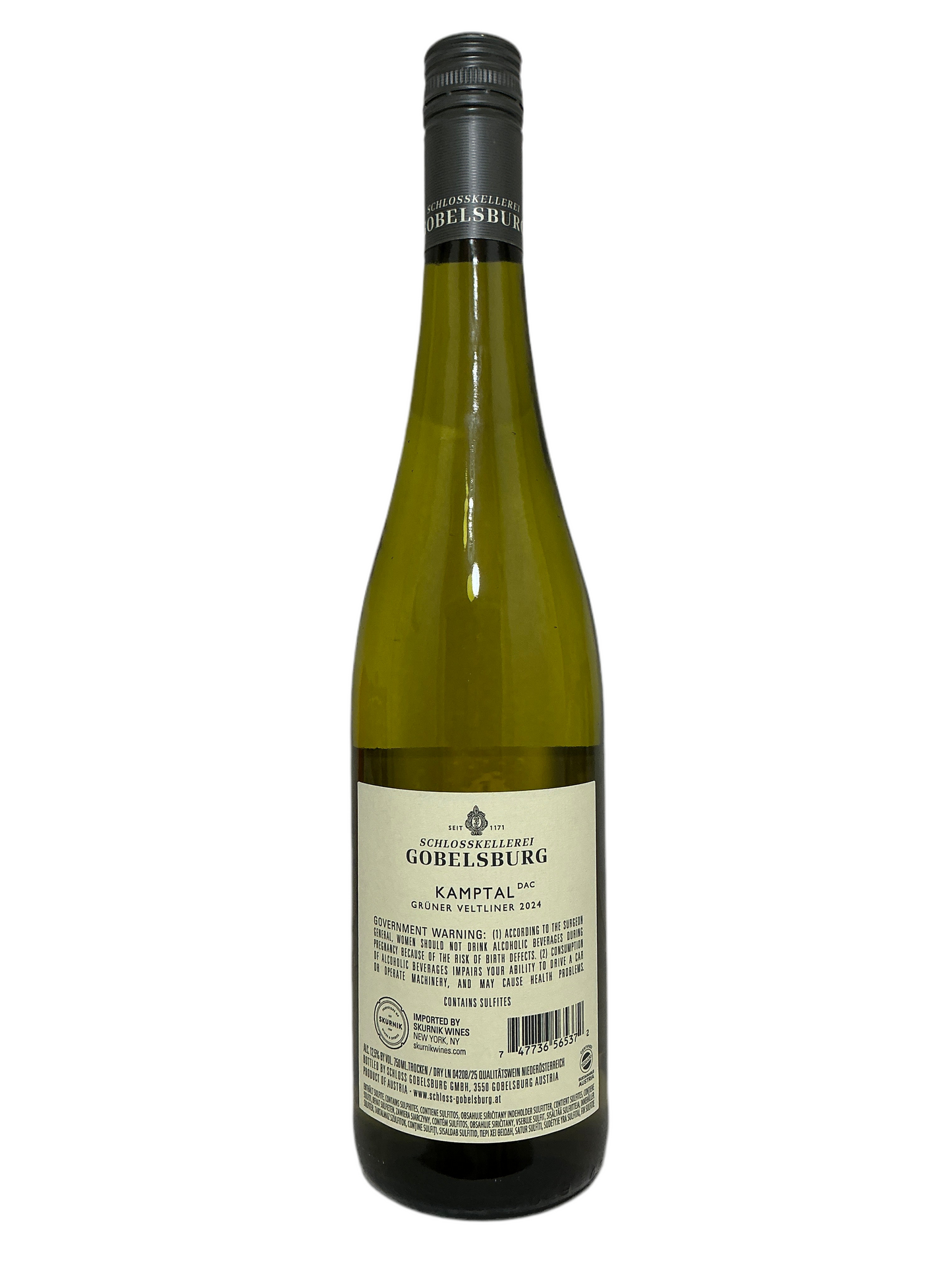 Schlosskellerei Gobelsburg, Gruner Veltliner, Kamptal, Austria 2024