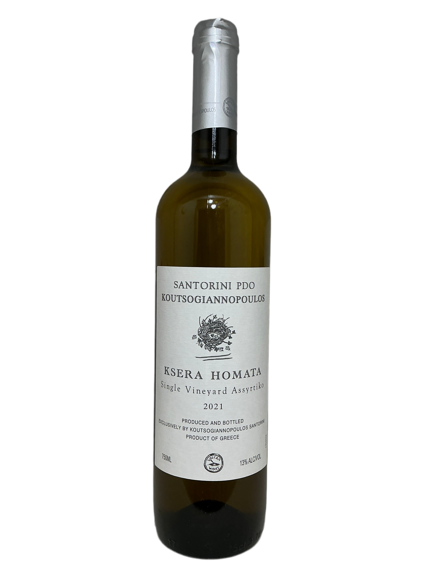 Koutsoyannopoulos, Assyrtiko, "Ksera Homata," Santorini, Greece 2021