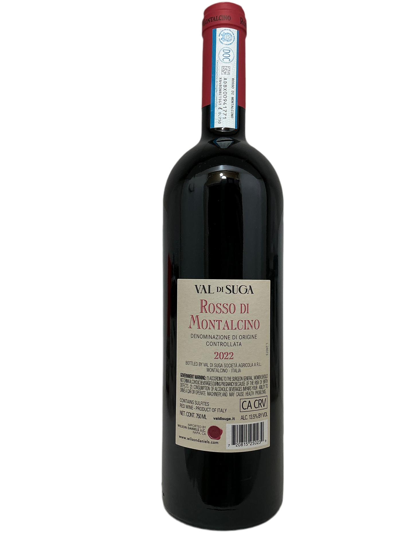 Val di Suga, Sangiovese, Rosso di Montalcino, Tuscany, Italy 2022