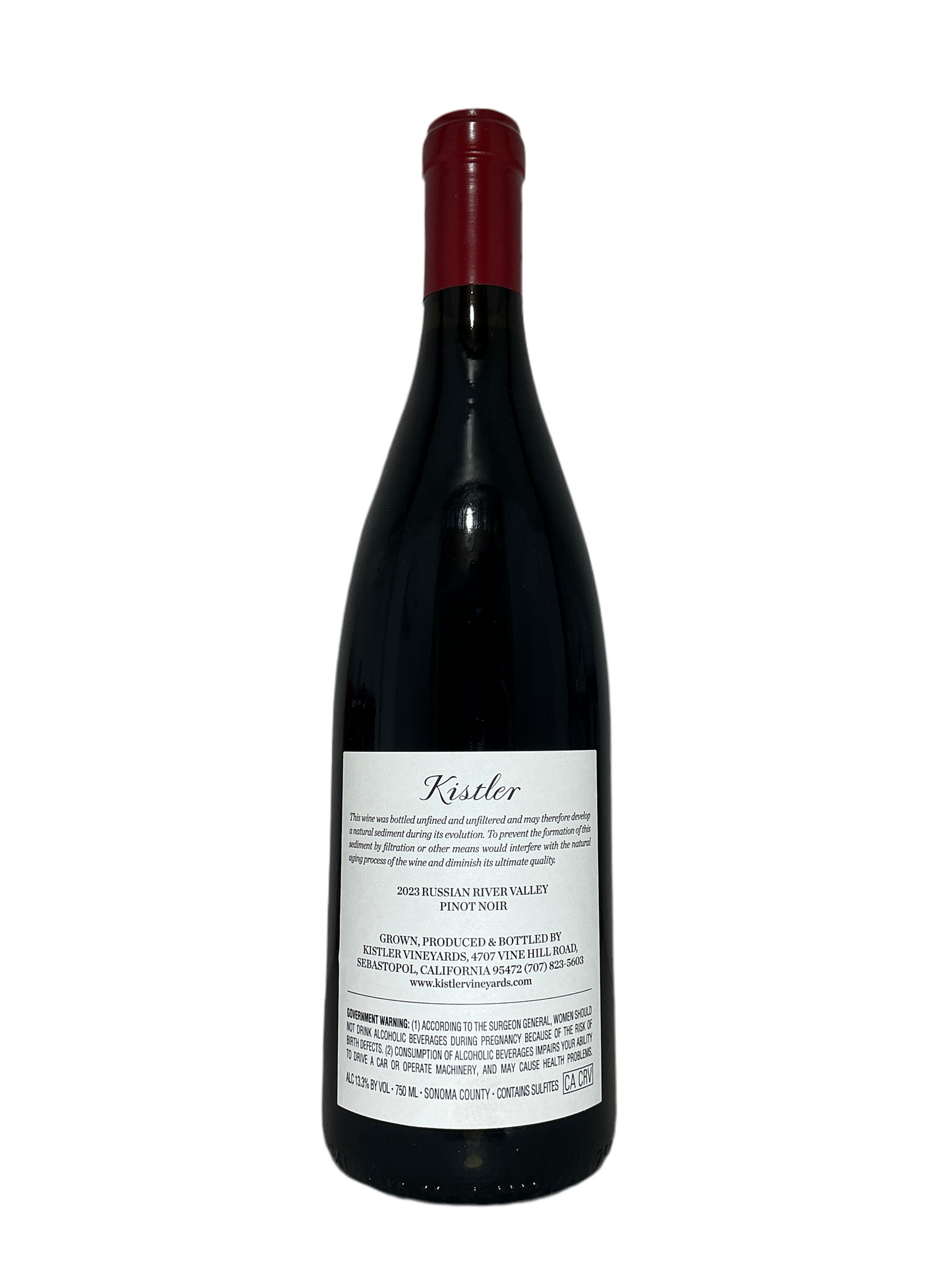 Kistler, Pinot Noir, Russian River Valley, Sonoma, California 2023