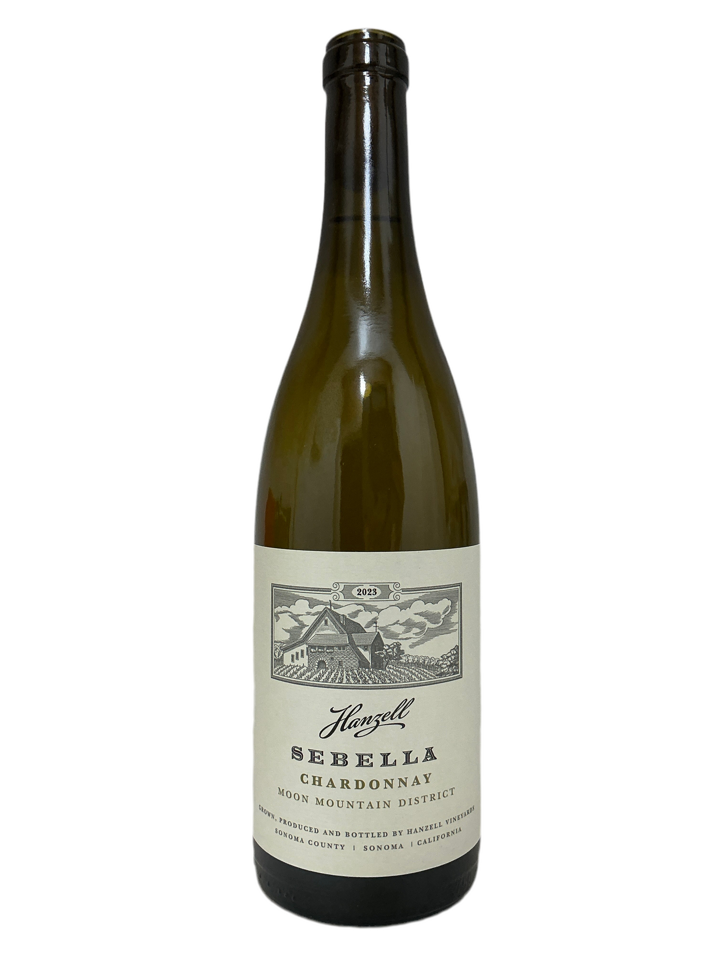 Hanzell, Chardonnay, "Sebella," Moon Mountain District, Sonoma, California 2023