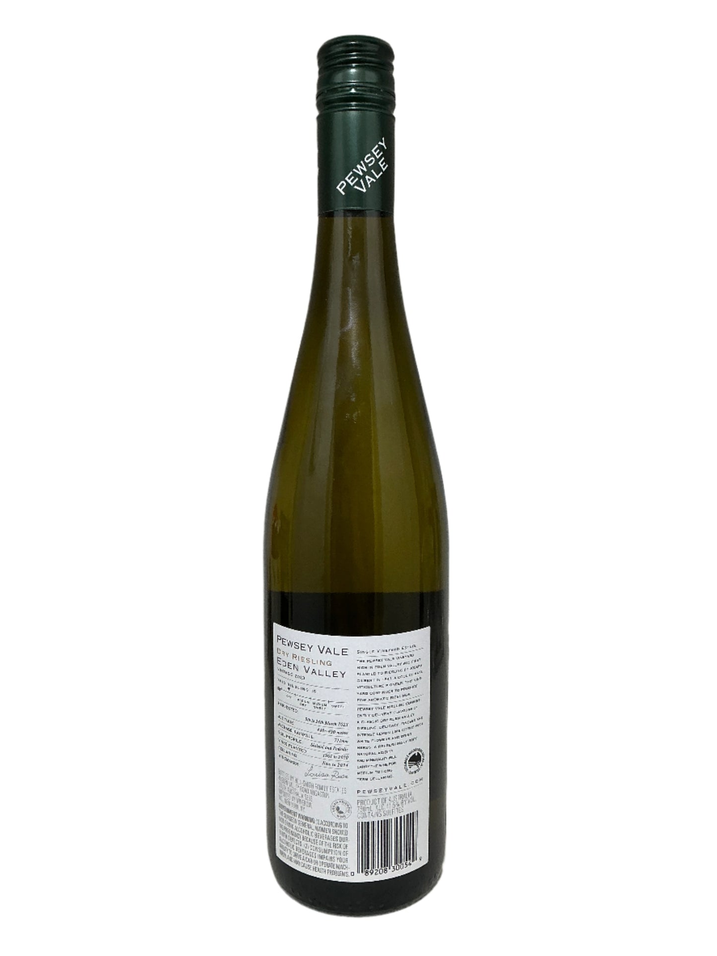Pewsey Vale, Riesling, Eden Valley, South Australia 2023
