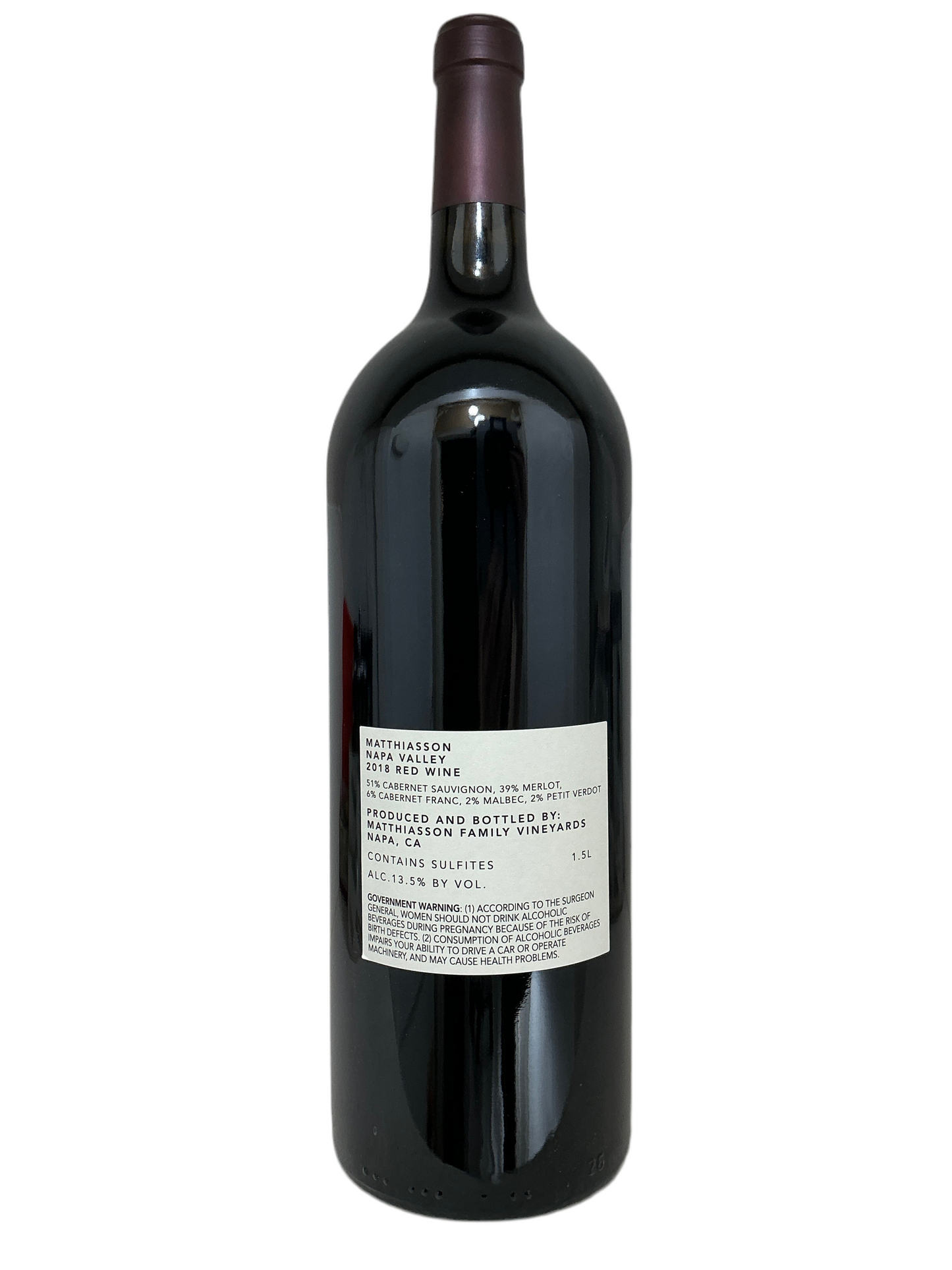 Matthiasson, Cabernet Sauvignon, Napa Valley, California 2018 (Magnum)