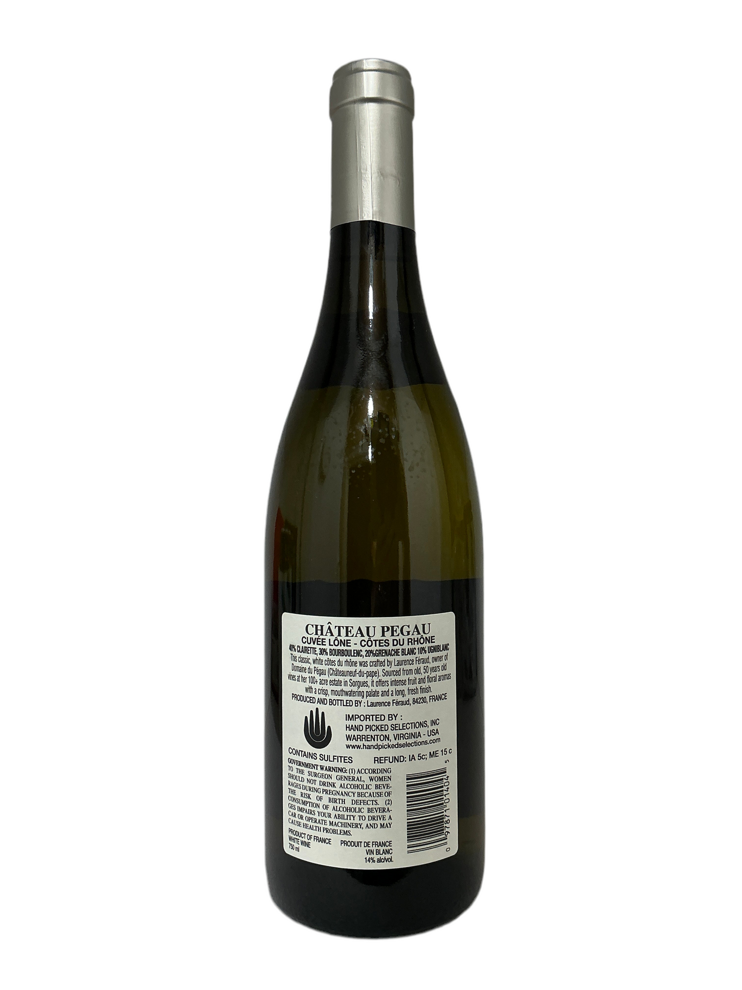 Chateau Pegau, Clairette, "Cuvee Lone," Cotes du Rhone, Rhone, France 2023