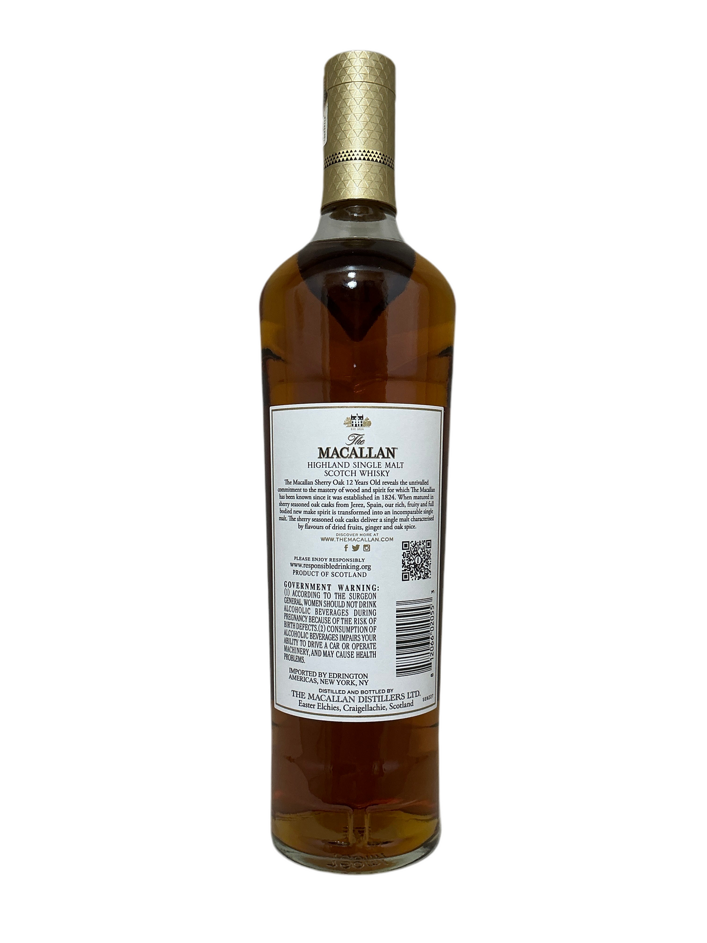 Macallan Sherry Oak 12 Year