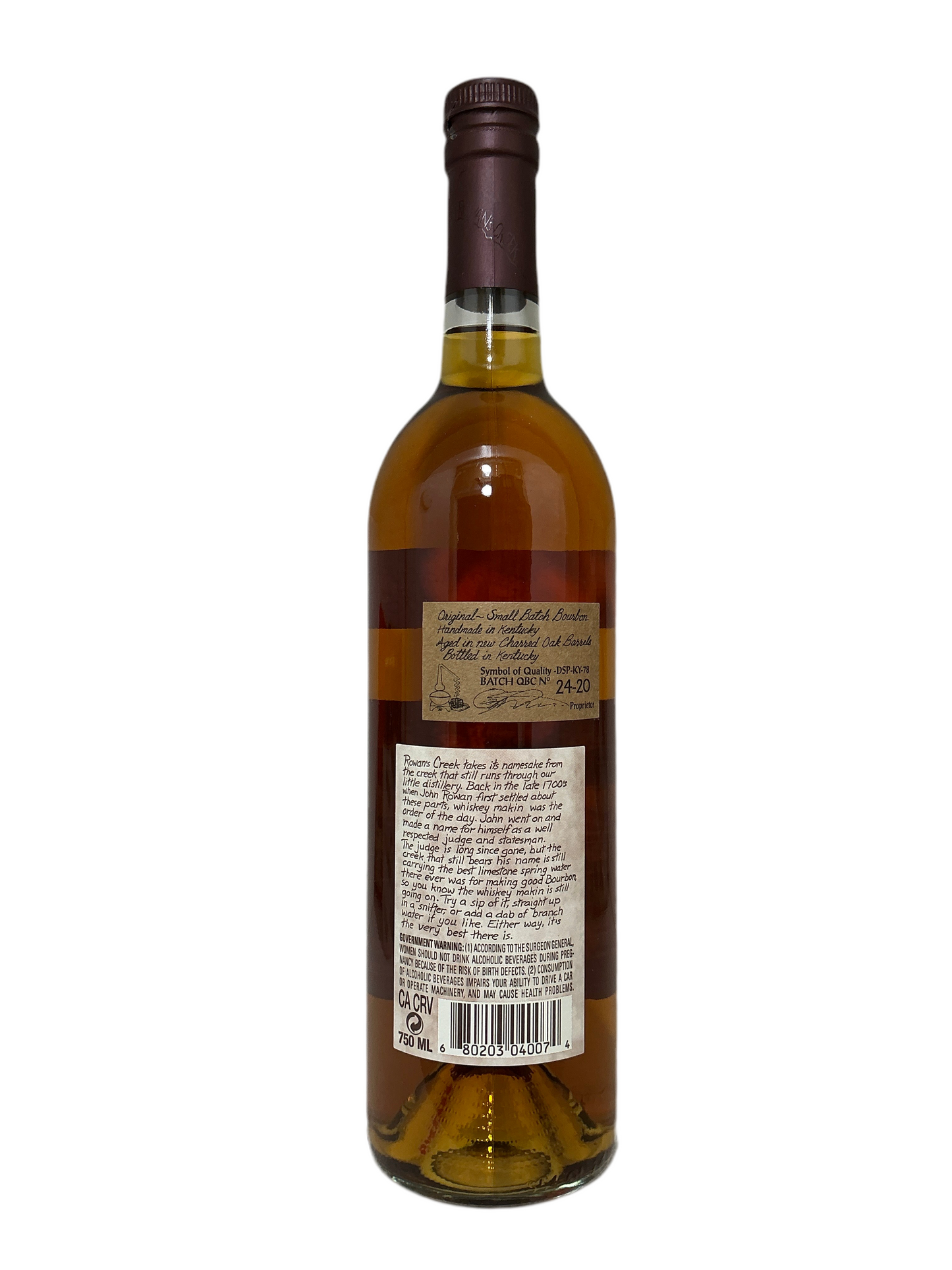 Rowan's Creek Kentucky Straight Bourbon