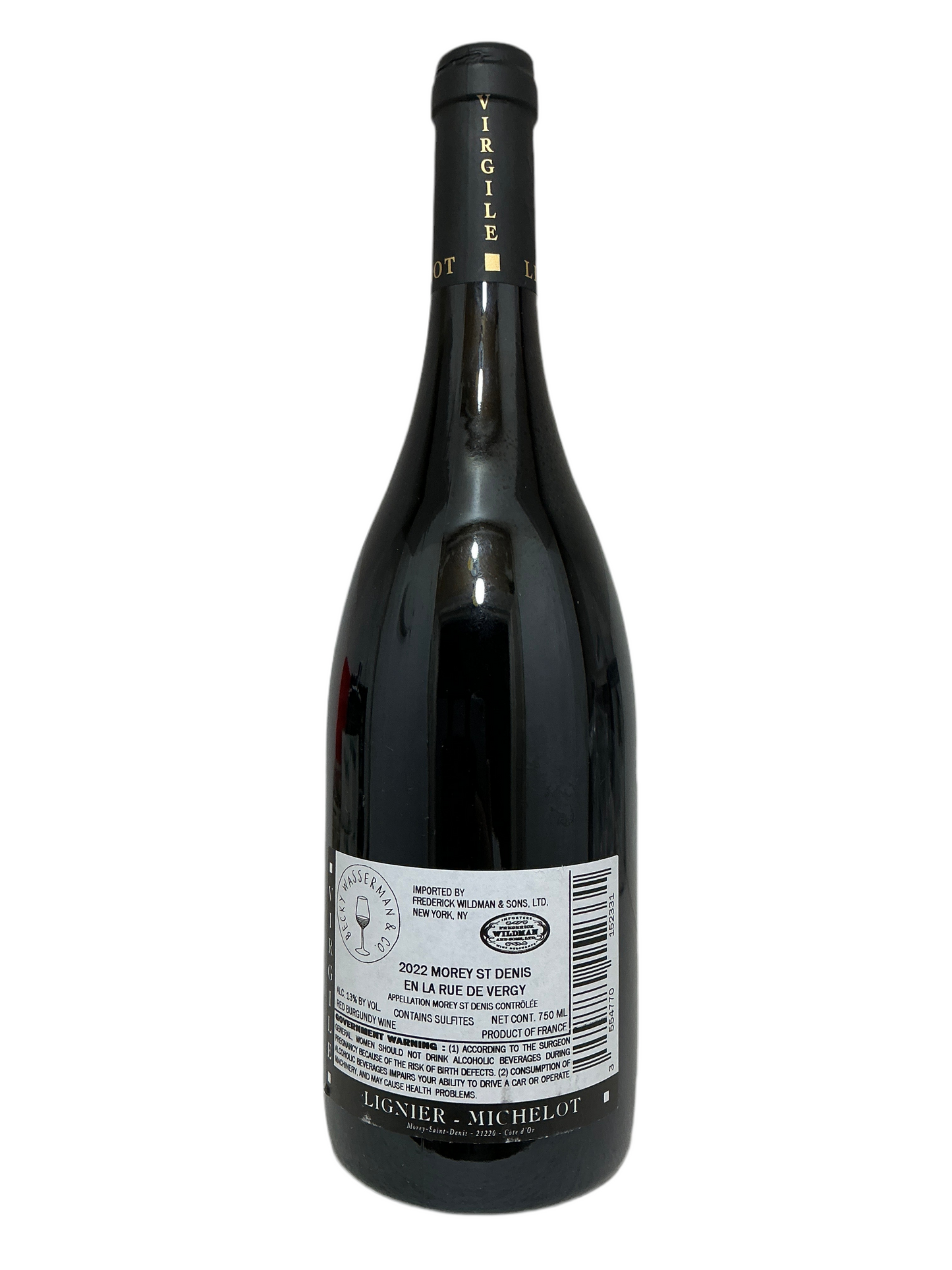 Lignier-Michelot, Pinot Noir, "En la Rue de Vergy," Morey-Saint-Denis, Burgundy, France 2022