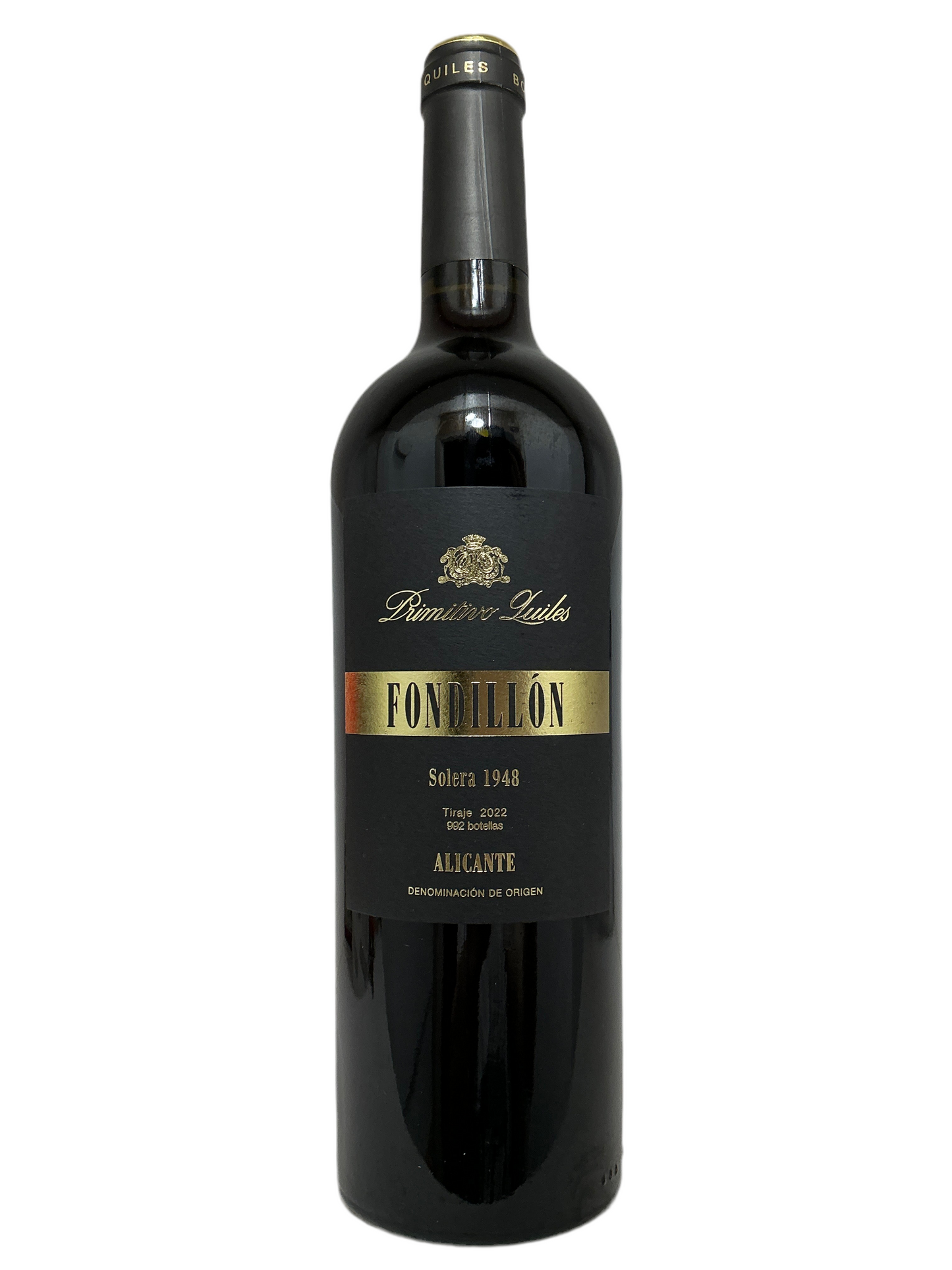 Primitivo Quiles, Monastrel, Fondillon, Alicante, Valencia, Spain, 1948