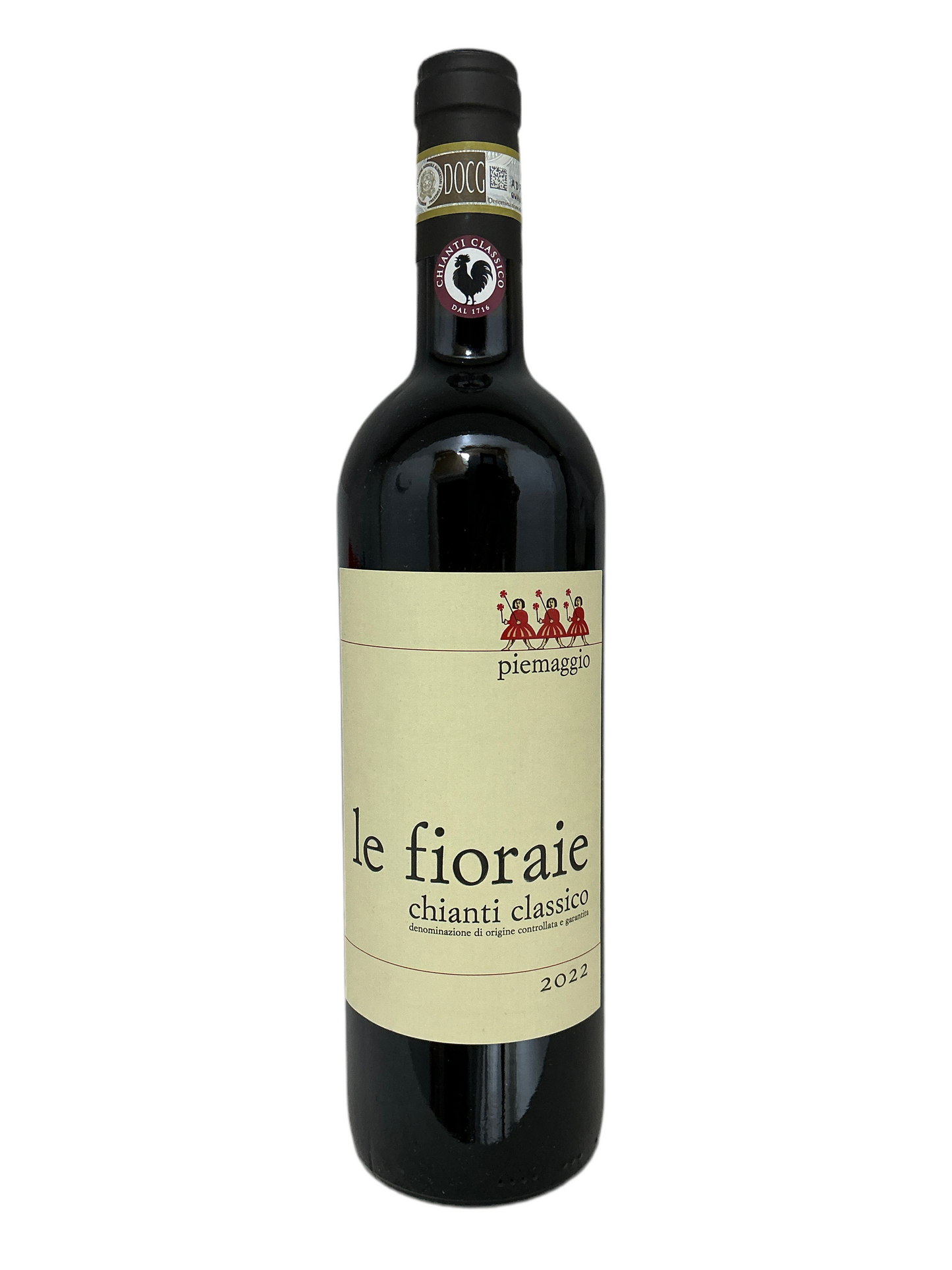 Piemaggio, Sangiovese, "Le Fioraie," Chianti Classico, Tuscany, Italy 2022