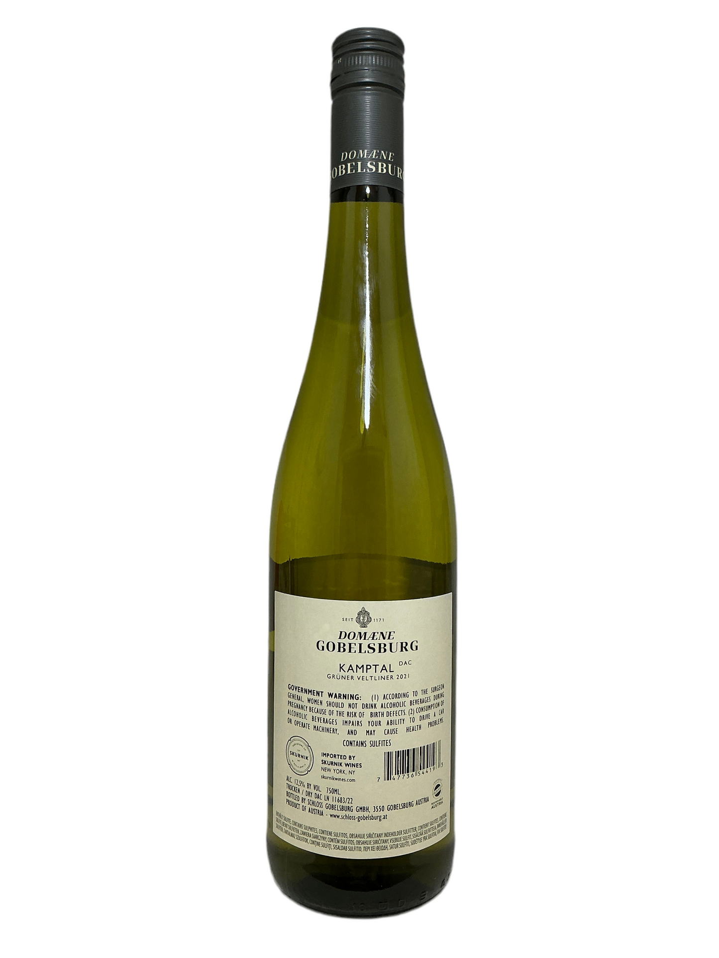 Domaene Gobelsburg, Gruner Veltliner, Kamptal, Austria 2021
