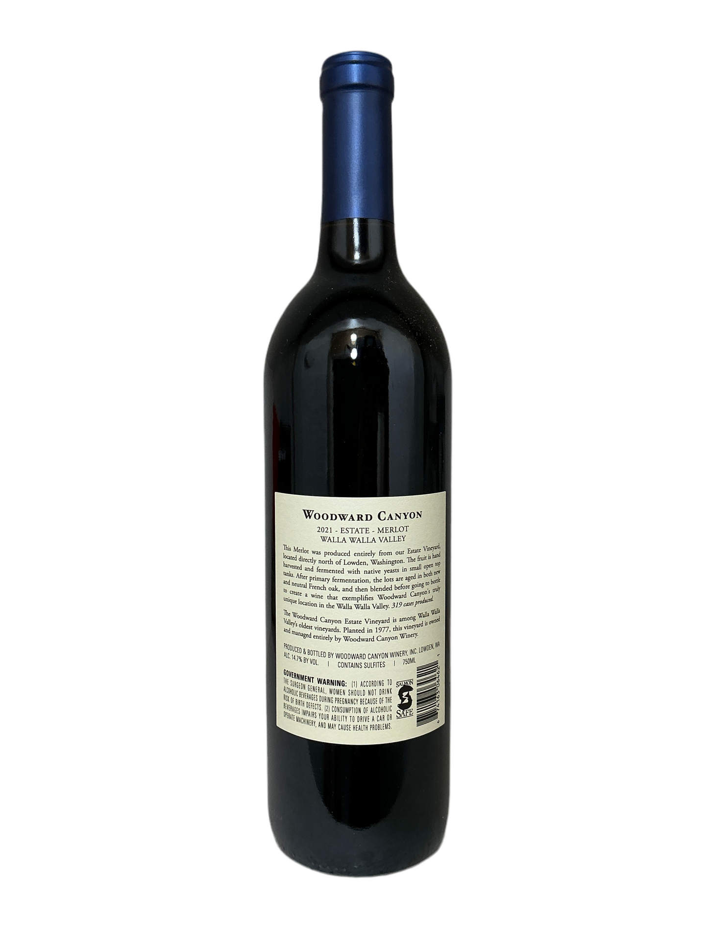 Woodward Canyon, Merlot, Columbia Valley, Washington 2021