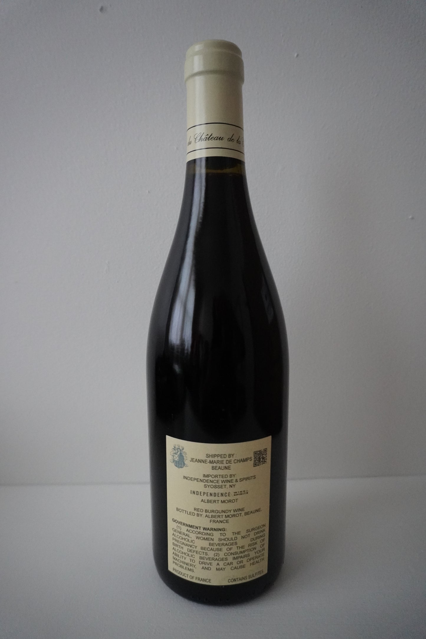 Albert Morot, Pinot Noir, La Bataillere- Premier Cru, Savigny-les-Beaune, Burgundy, France 2020