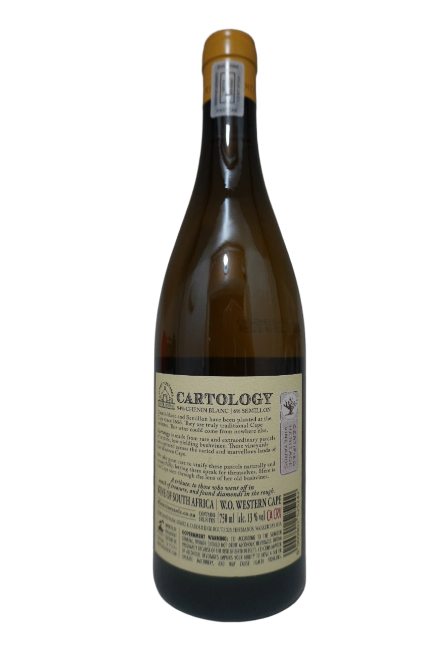 Alheit, Chenin Blanc, "Chartology," Western Cape, South Africa 2023