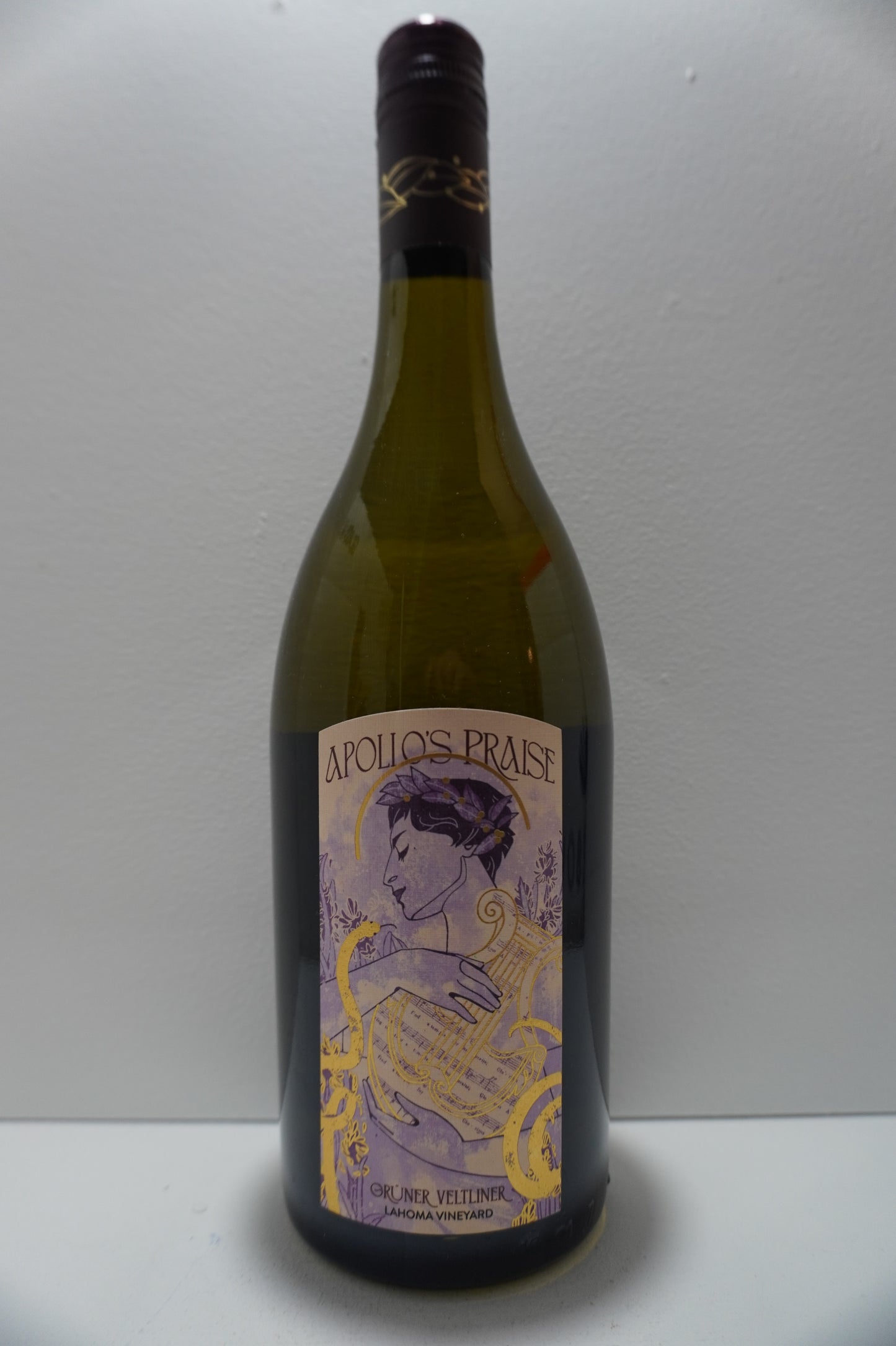 Apollo's Praise, Gruner Veltliner, "Lahoma Vineyard," Seneca Lake, Finger Lakes, New York, United States, 2024