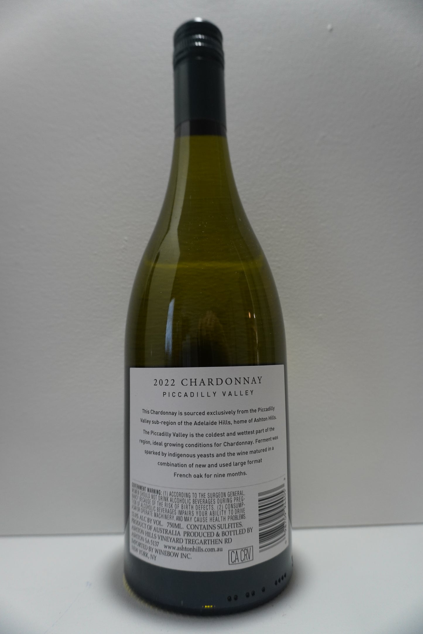 Ashton Hills, Chardonnay, Picadilly Valley, Adelaide Hills, South Australia 2022