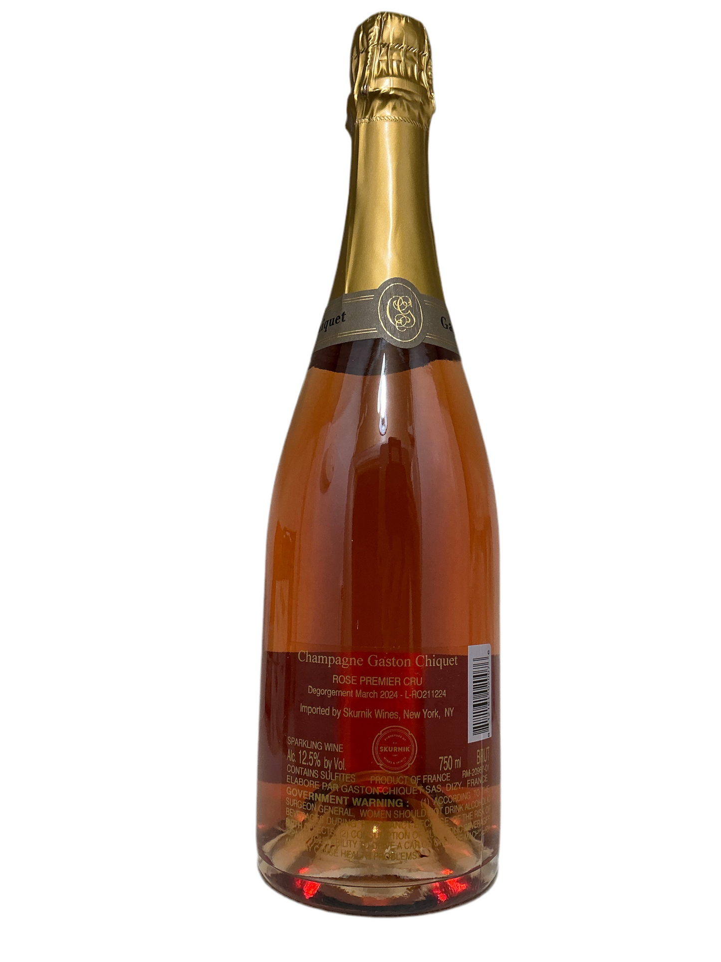 Gaston Chiquet, Brut Rose, Premier Cru, Champagne, France NV