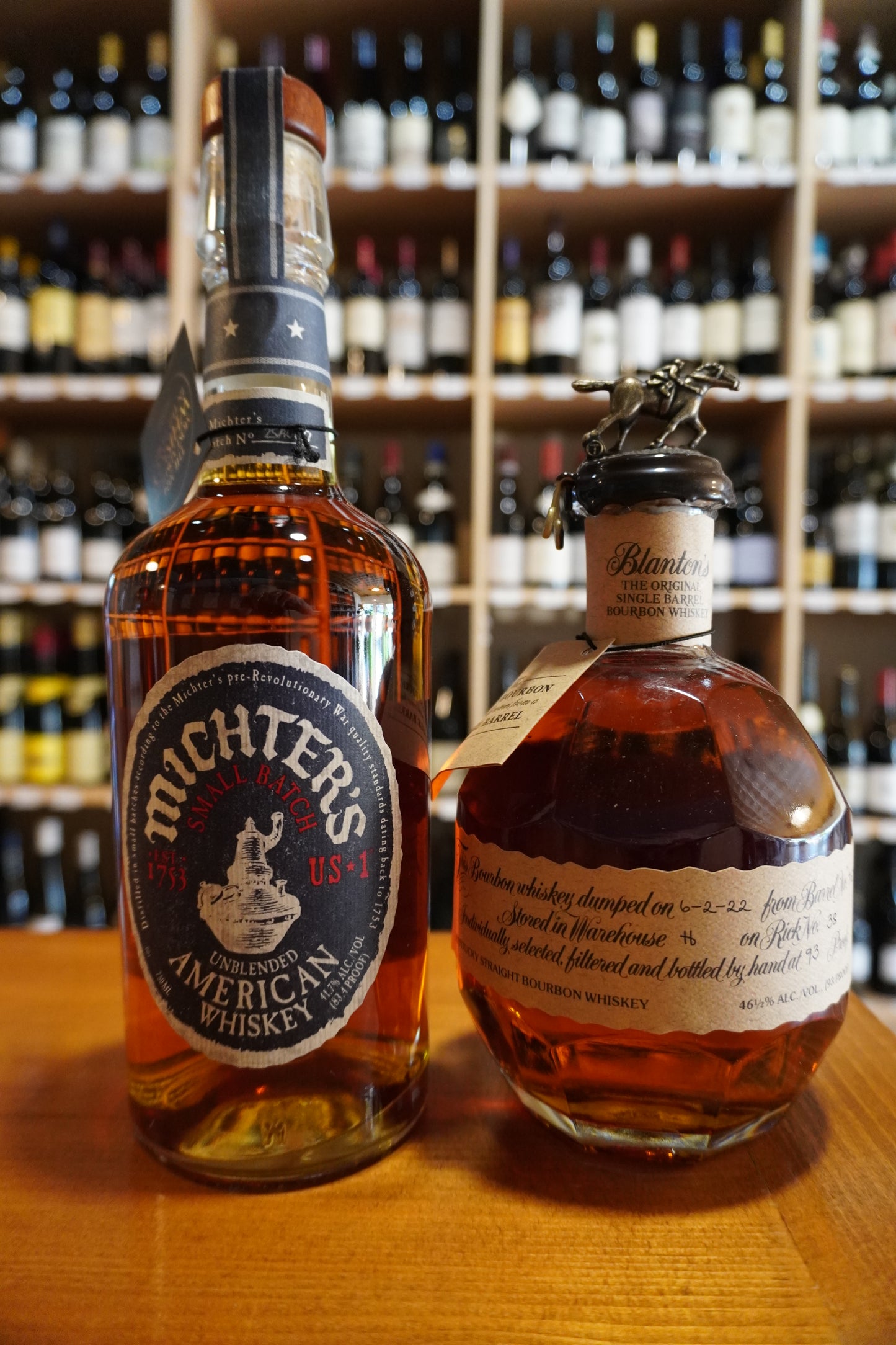 Blanton's & Michter's Unblended American Whiskey Bundle