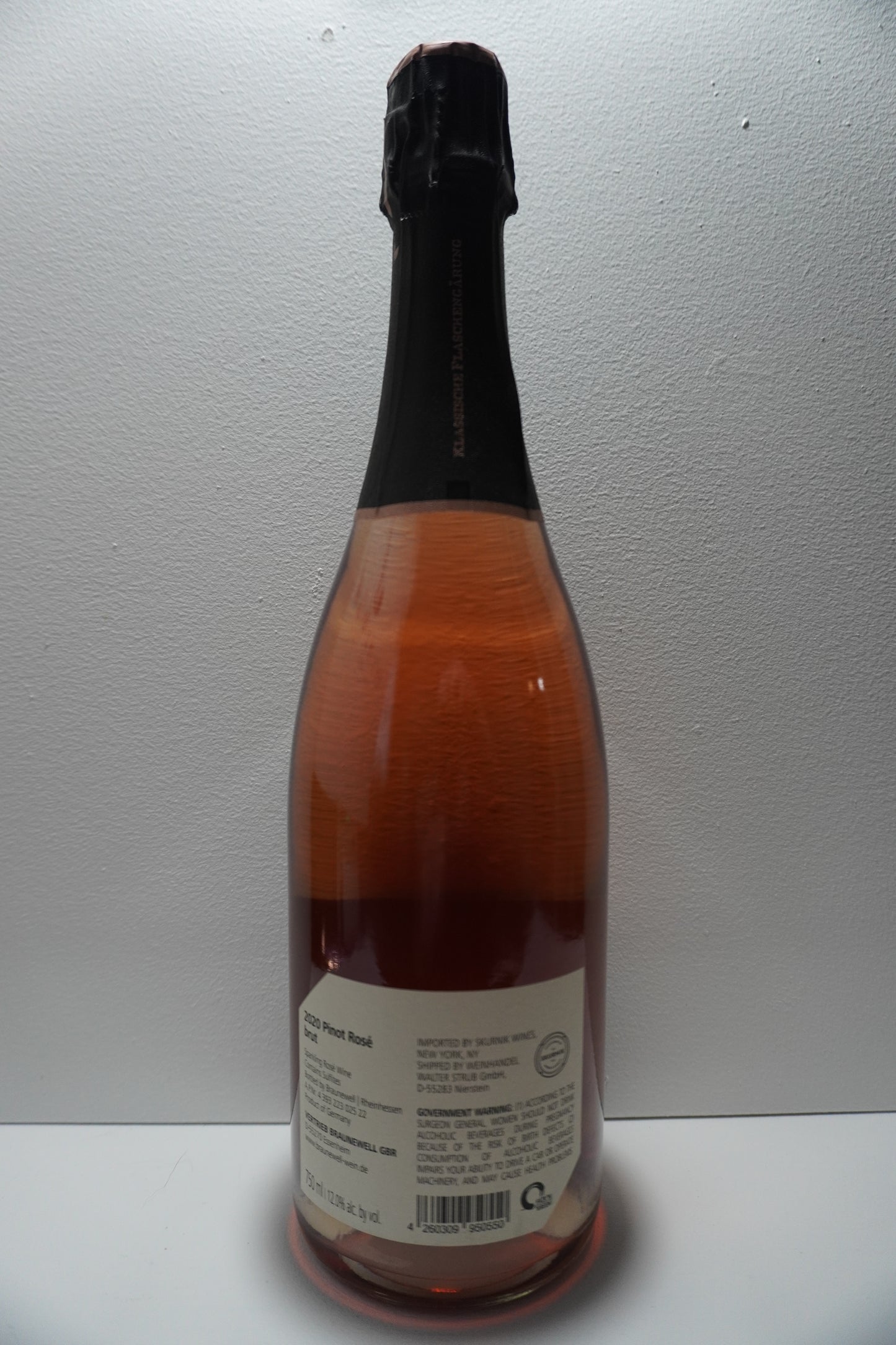 Braunewell, Rose of Pinot Noir, Brut, Rheinhessen, Germany 2020