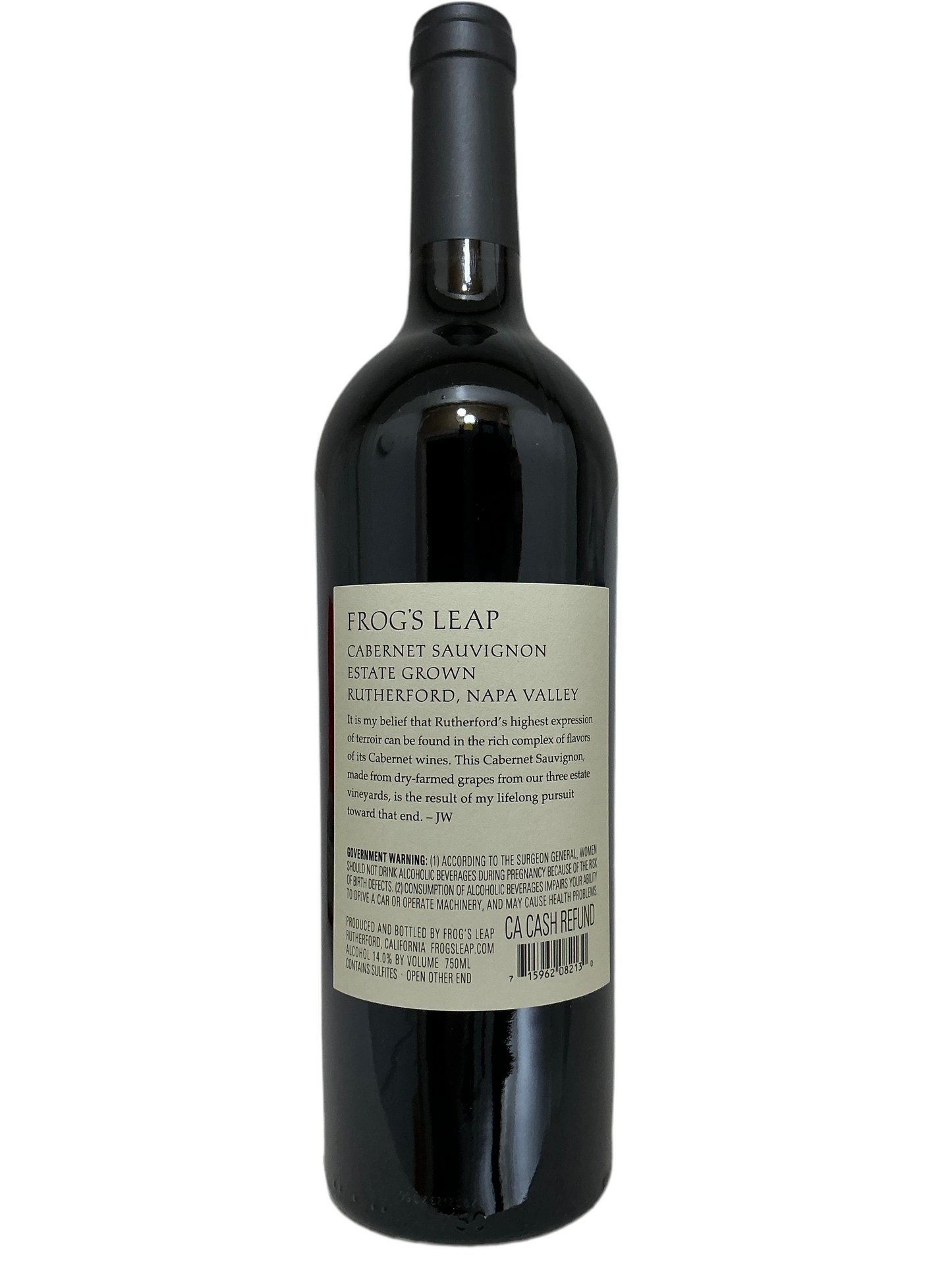 Frog's Leap, Cabernet Sauvignon, Rutherford, Napa Valley, California, United States 2021