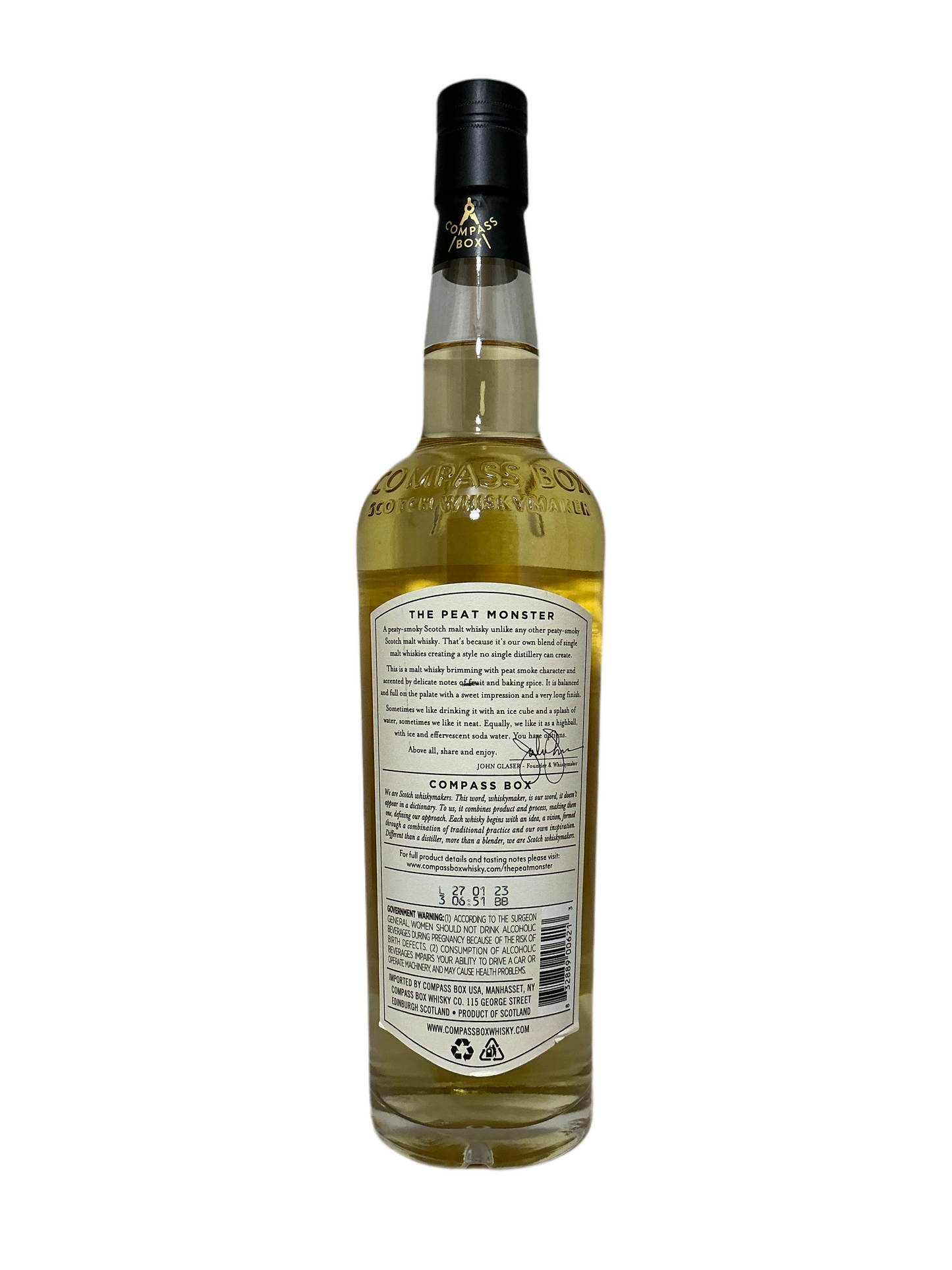 Compass Box Peat Monster 750ml