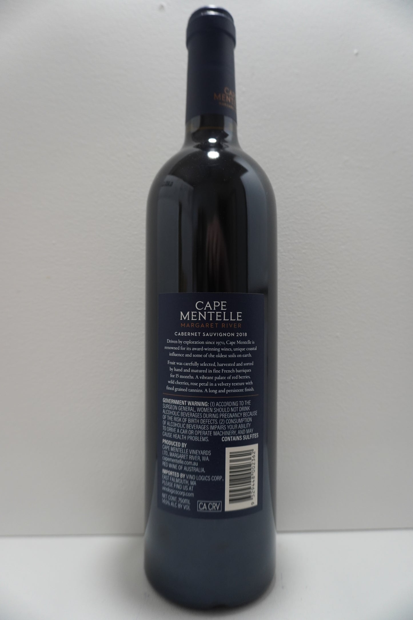 Cape Mentelle, Cabernet Sauvignon, Margaret River, Western Australia, Australia 2018