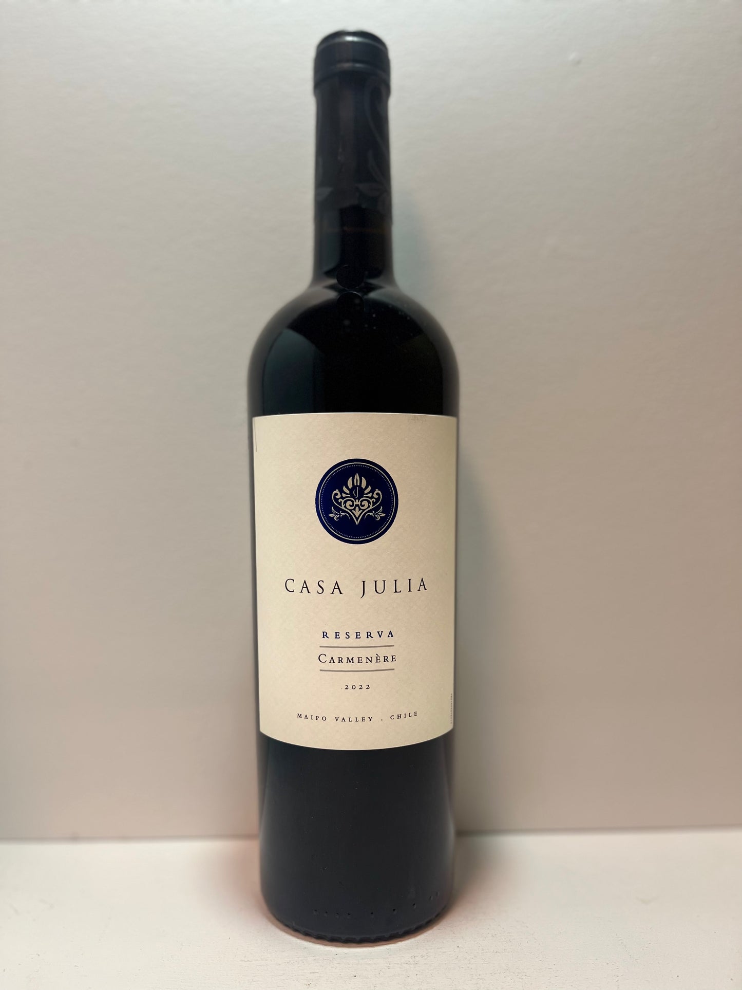 Casa Julia, Carmenere, Reserva, Maipo Valley, Valle Central, Chile 2022