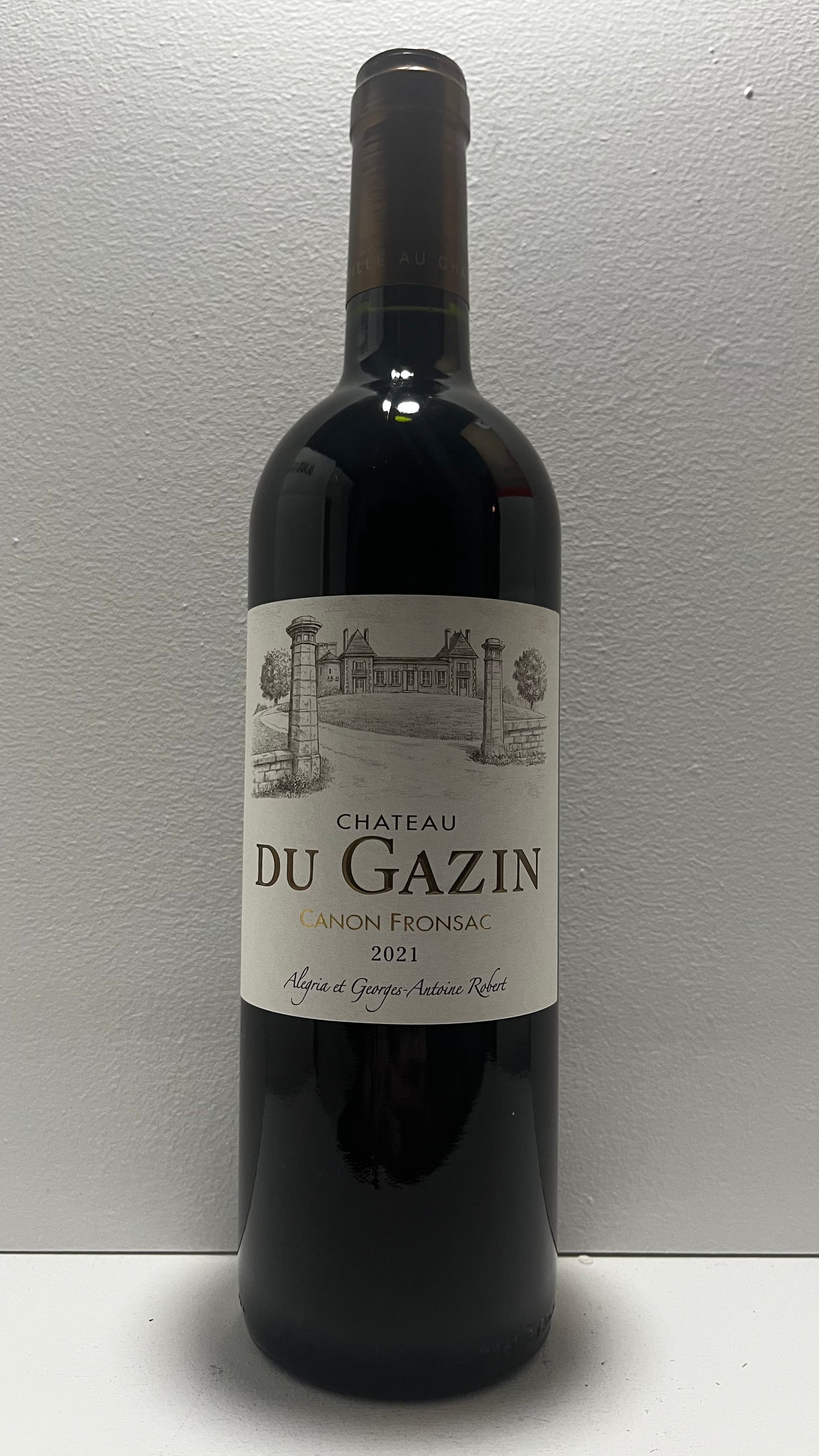 Chateau du Gazin, Merlot, Canon Fronsac, Bordeaux, France 2021