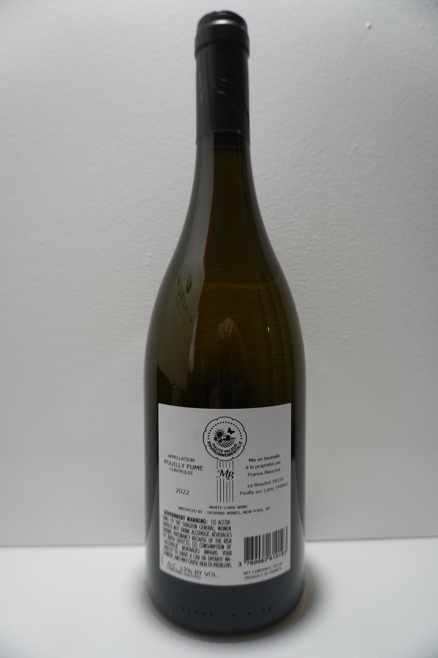 Domaine Blanchet, Sauvignon Blanc, Pouilly-Fume, Loire, France 2022