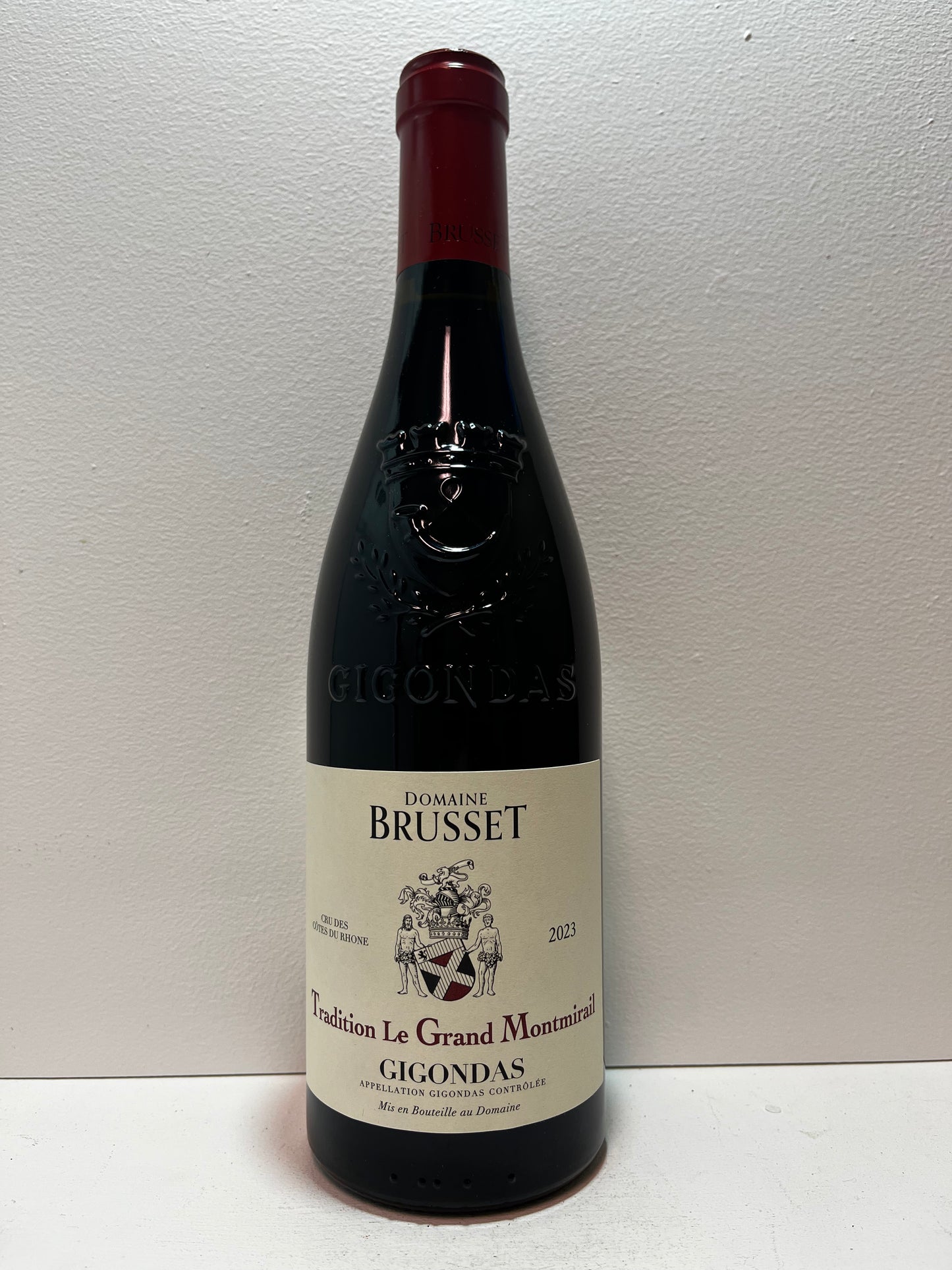 Domaine Brusset, Grenache, "Tradition Le Grand Montmirail," Gigondas, Rhone, France