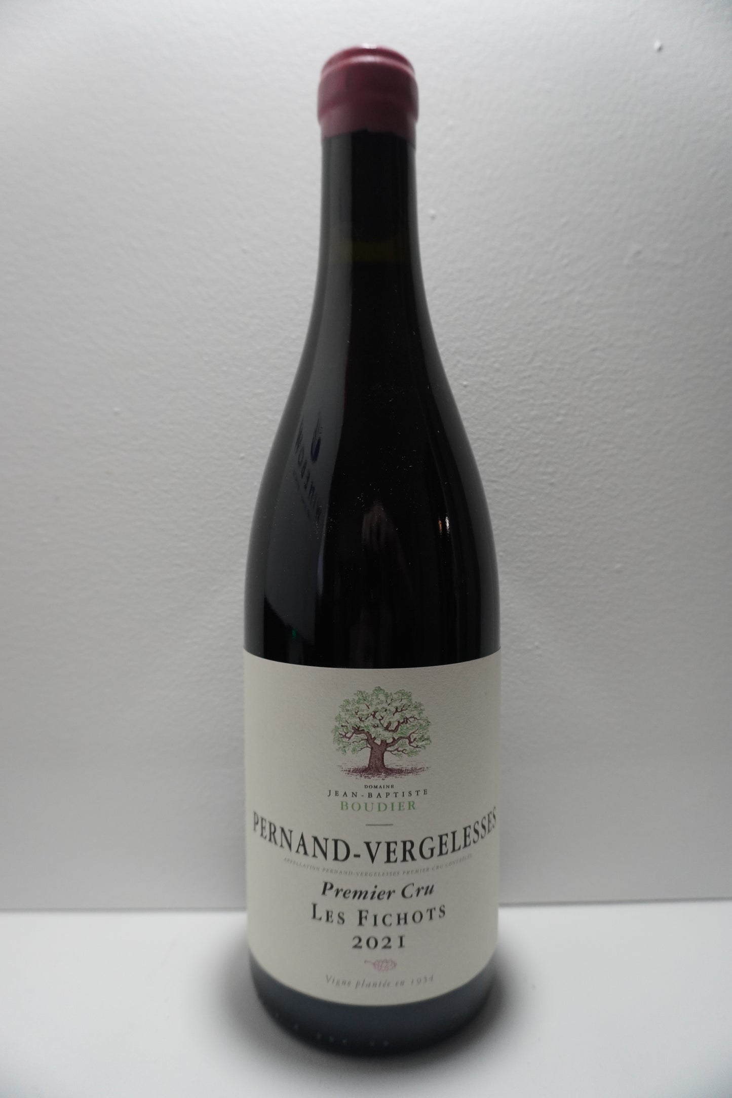 Domaine Jean-Baptiste Boudier, Pinot Noir, Les Fichots- Premier Cru, Pernand-Vergelesses, Burgundy, France 2021