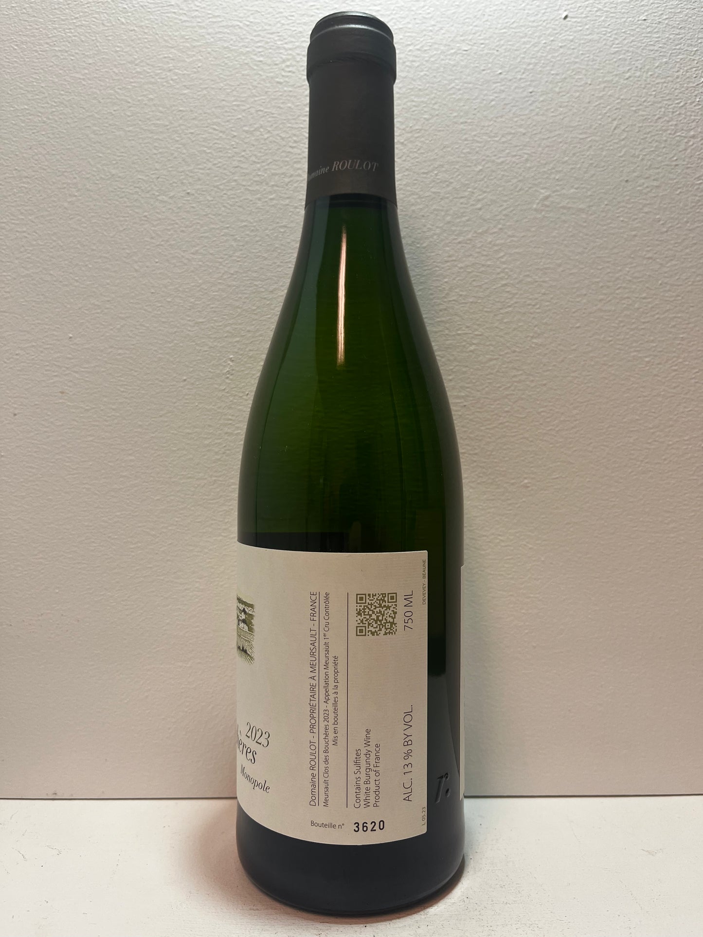 Domaine Roulot, Chardonnay, Clos de Boucheres- Monopole- Premier Cru, Meursault, Burgundy, France 2023