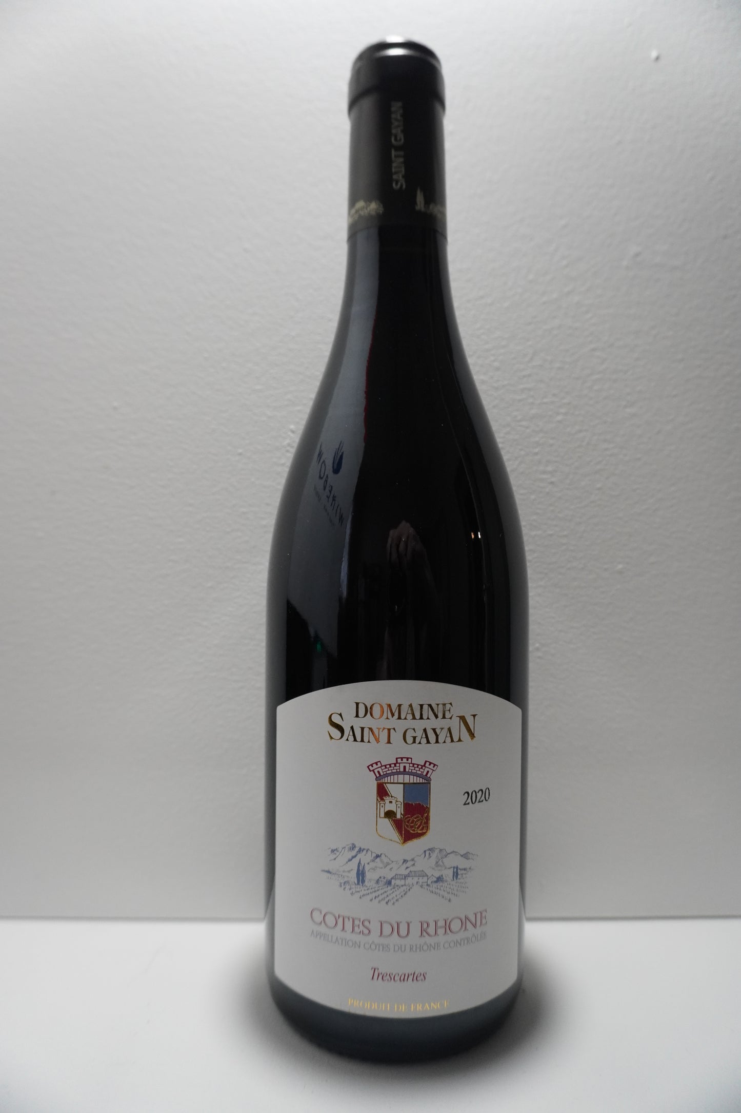 Domaine Saint Gayan, Grenache, "Trescartes," Cotes du Rhone, France 2020