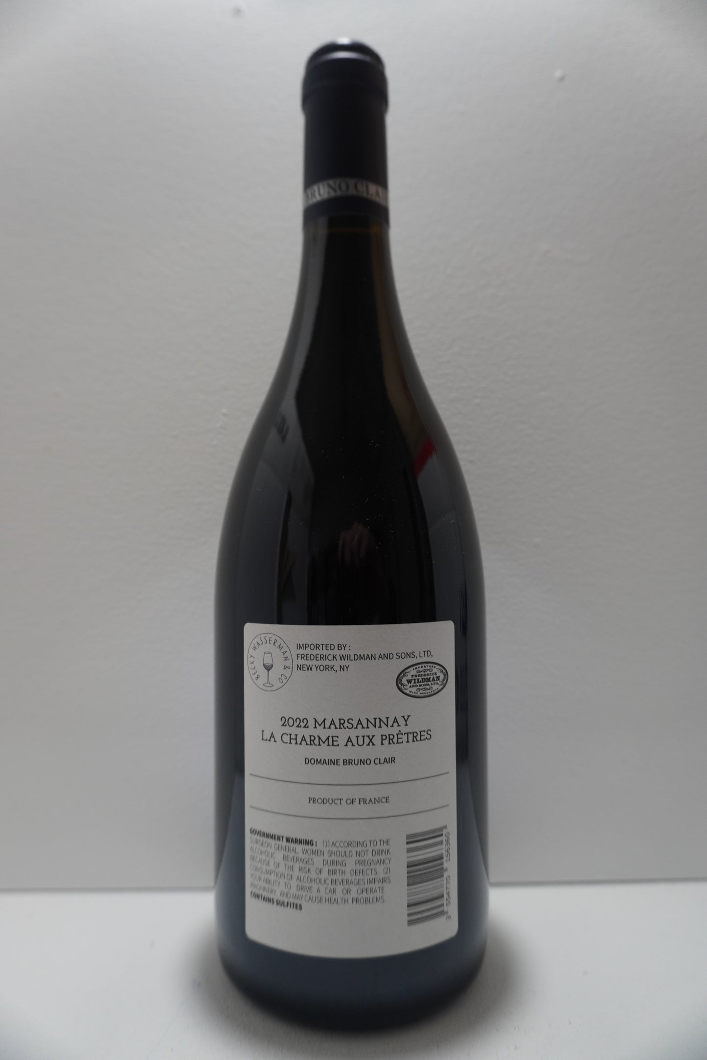 Domaine Bruno Clair, Pinot Noir, "La Charme Aux Pretres," Marsannay, Burgundy, France 2022