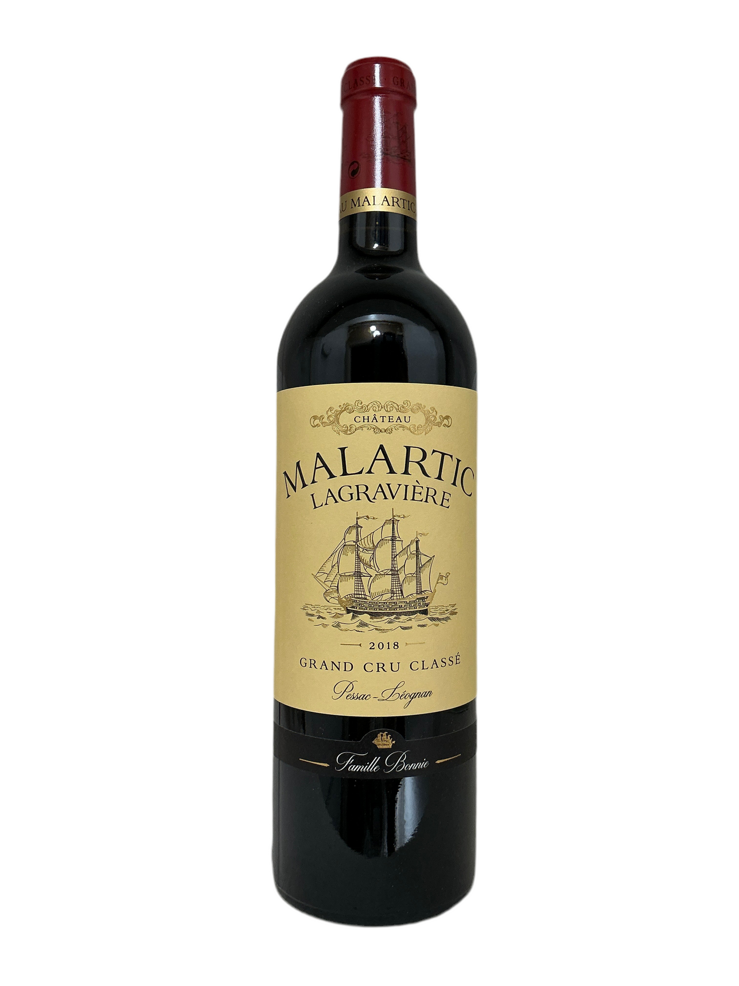 Chateau Malartic Lagraviere, Merlot, Saint-Emilion, Bordeaux, France 2018