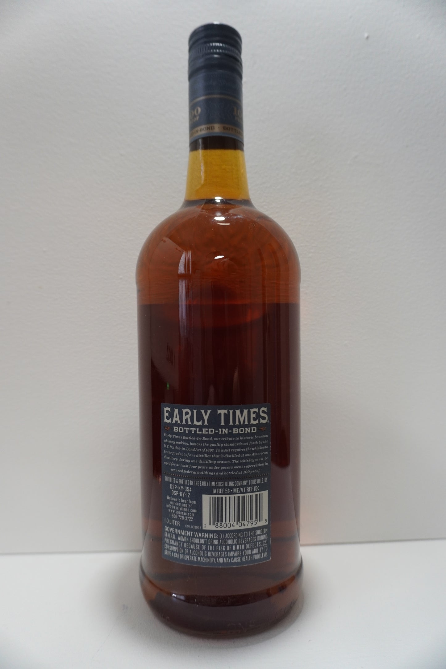 Early Times Bottled-in-Bond Bourbon (1L)