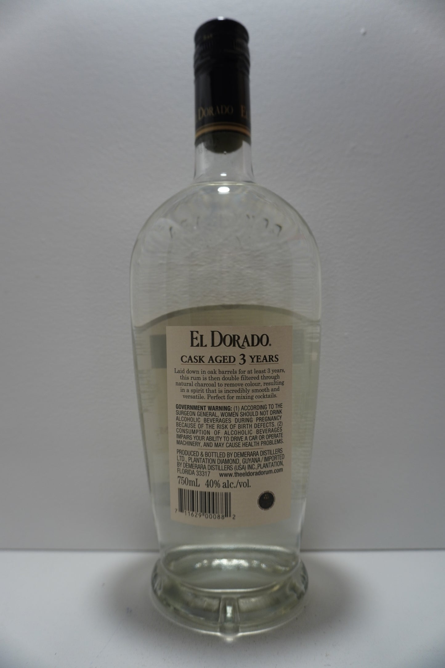 El Dorado Demerara Rum 3 Year