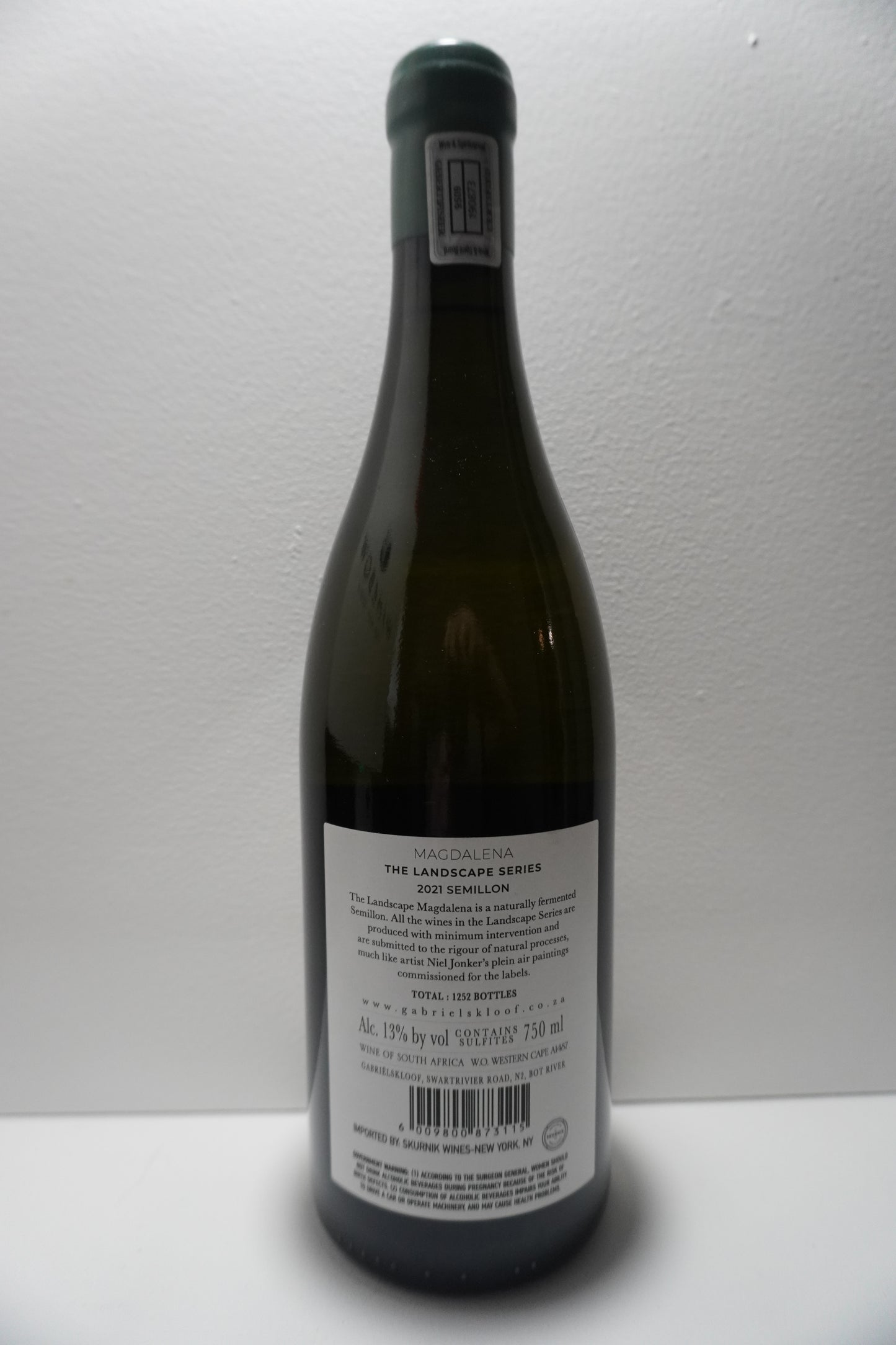 Gabrielskoof, Semillon, "Magdalena- The Landscape Series," Western Cape, South Africa 2021