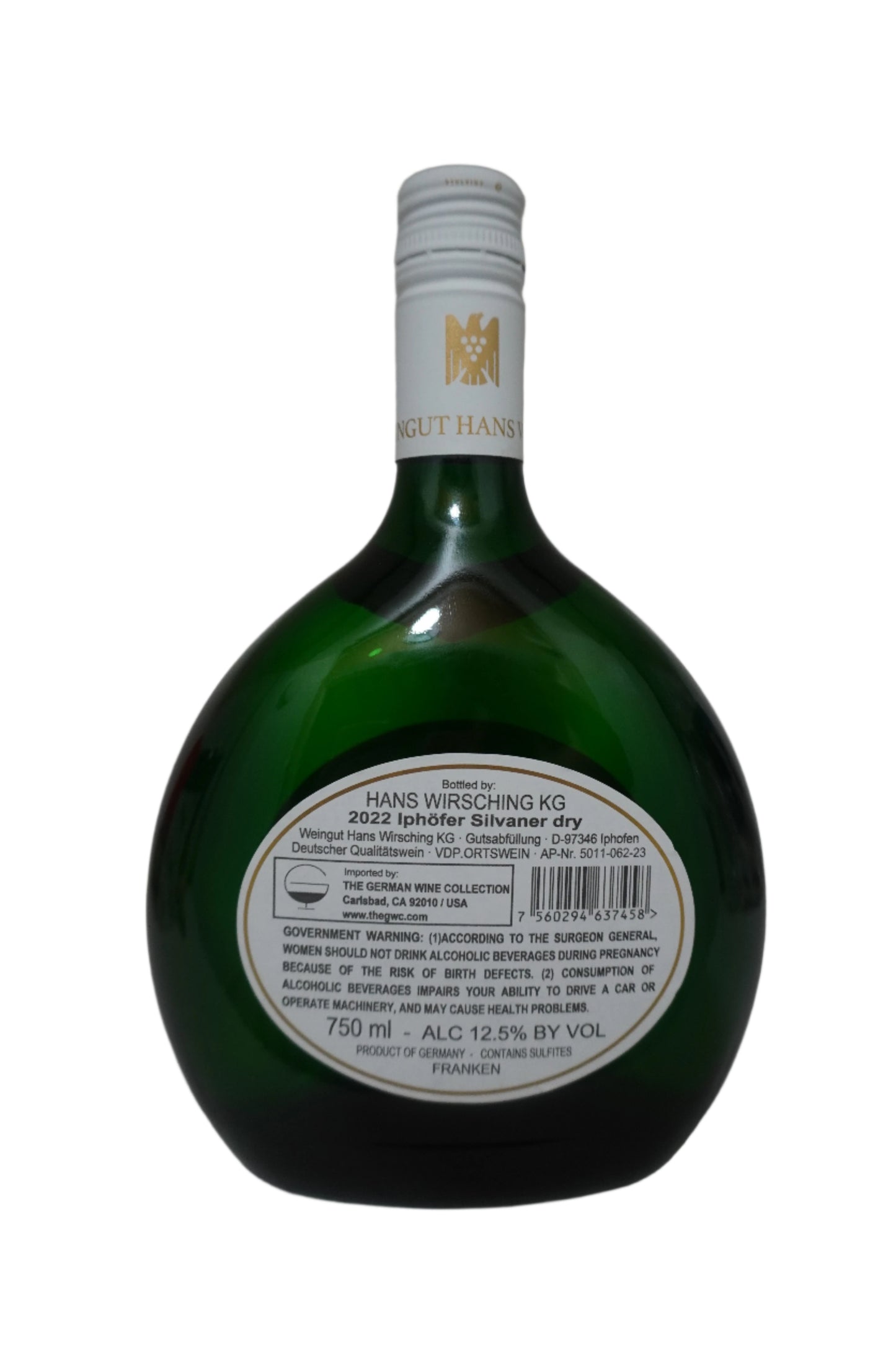 Hans Wirsching, Silvaner, Trocken, Iphofer, Franken 2022