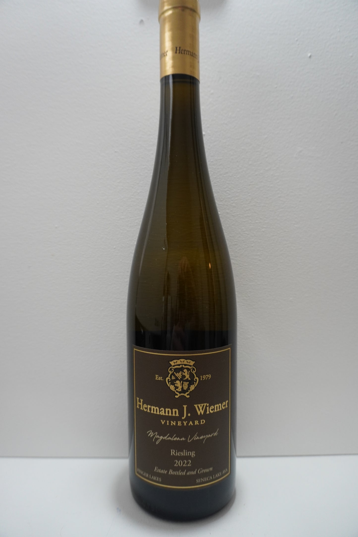 Hermann J. Wiemer, Riesling, "Magdalena Vineyard," Finger Lakes, New York, United States 2022