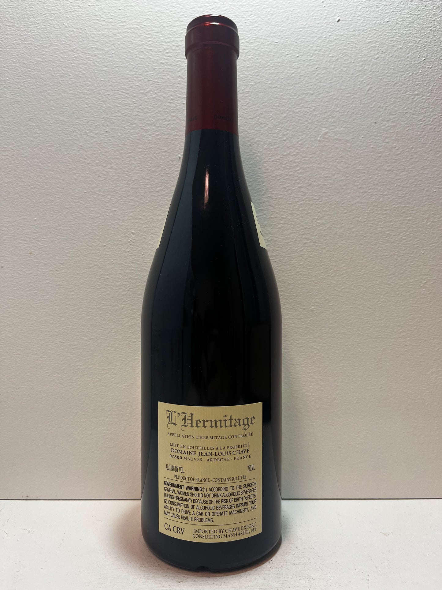 Jean Louis Chave, Syrah, Hermitage, Rhone, France 2022