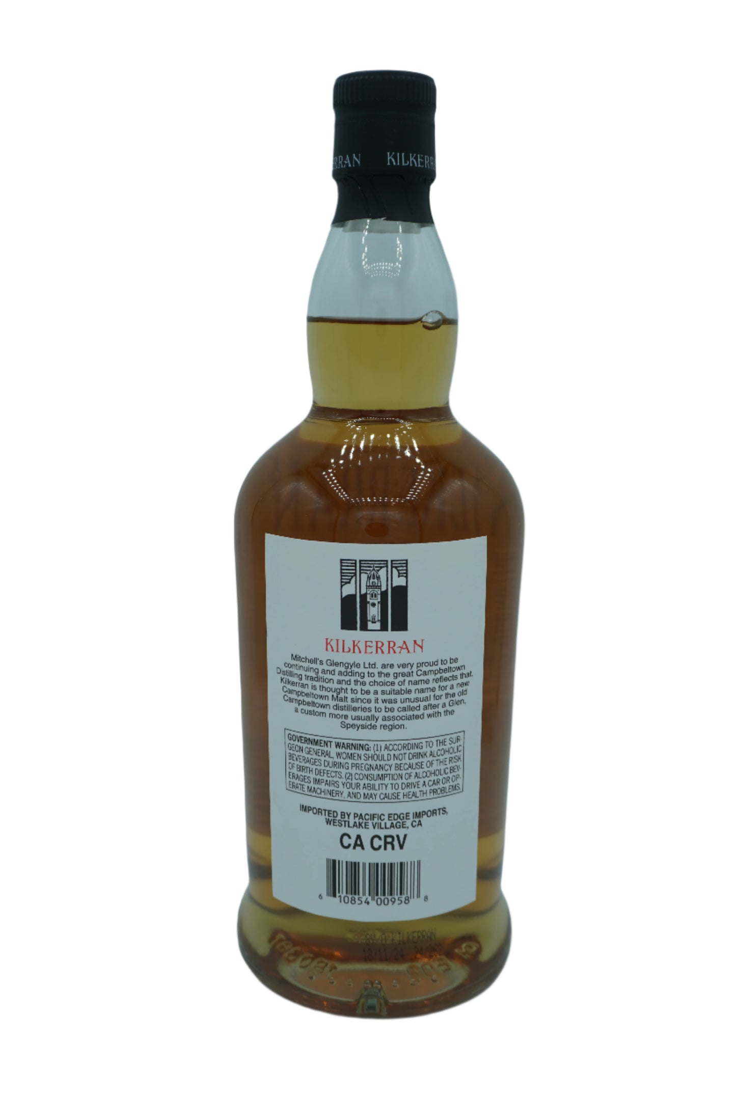 Kilkerran Bourbon Cask Matured Single Malt 8 Year