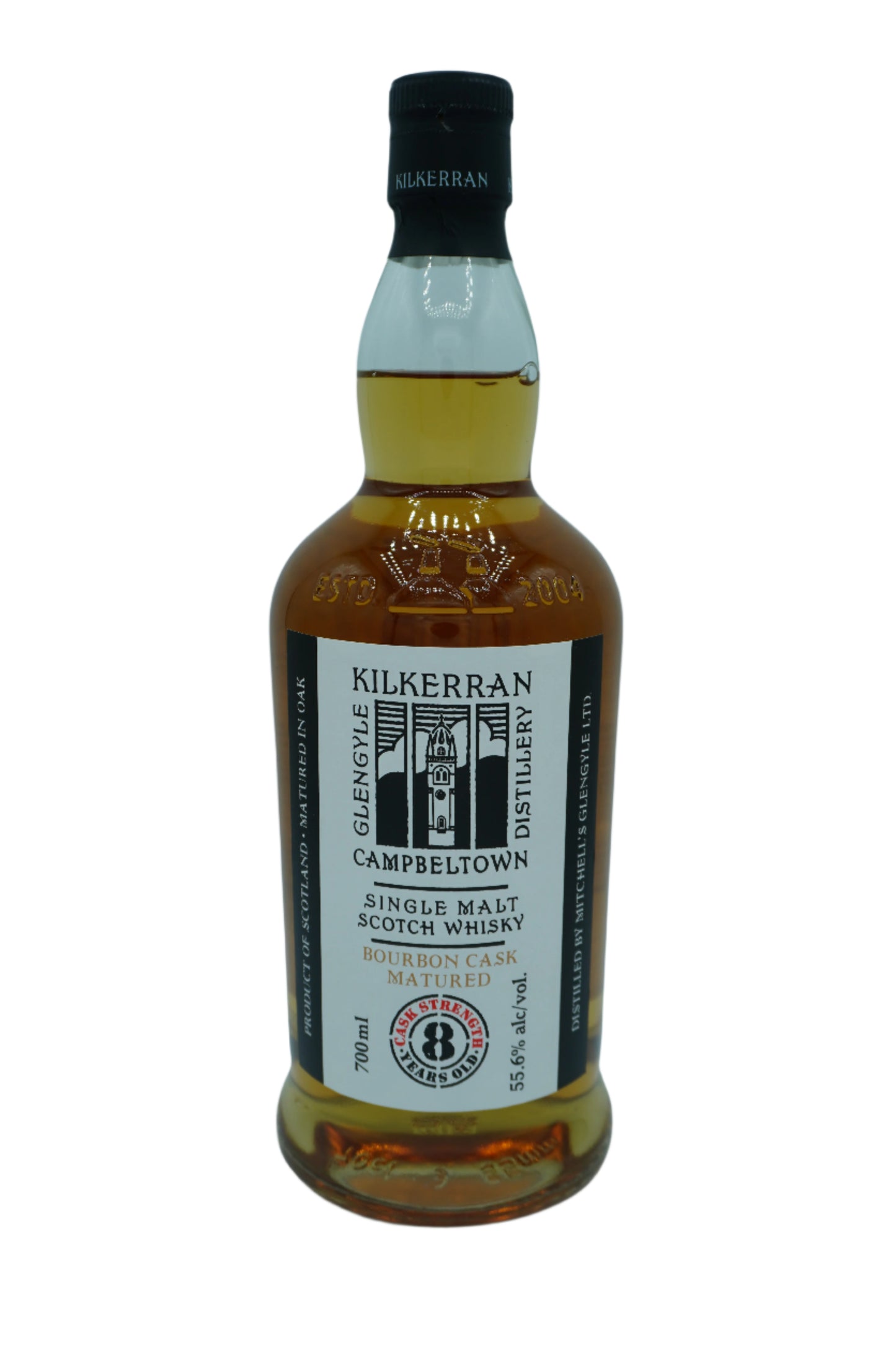 Kilkerran Bourbon Cask Matured Single Malt 8 Year