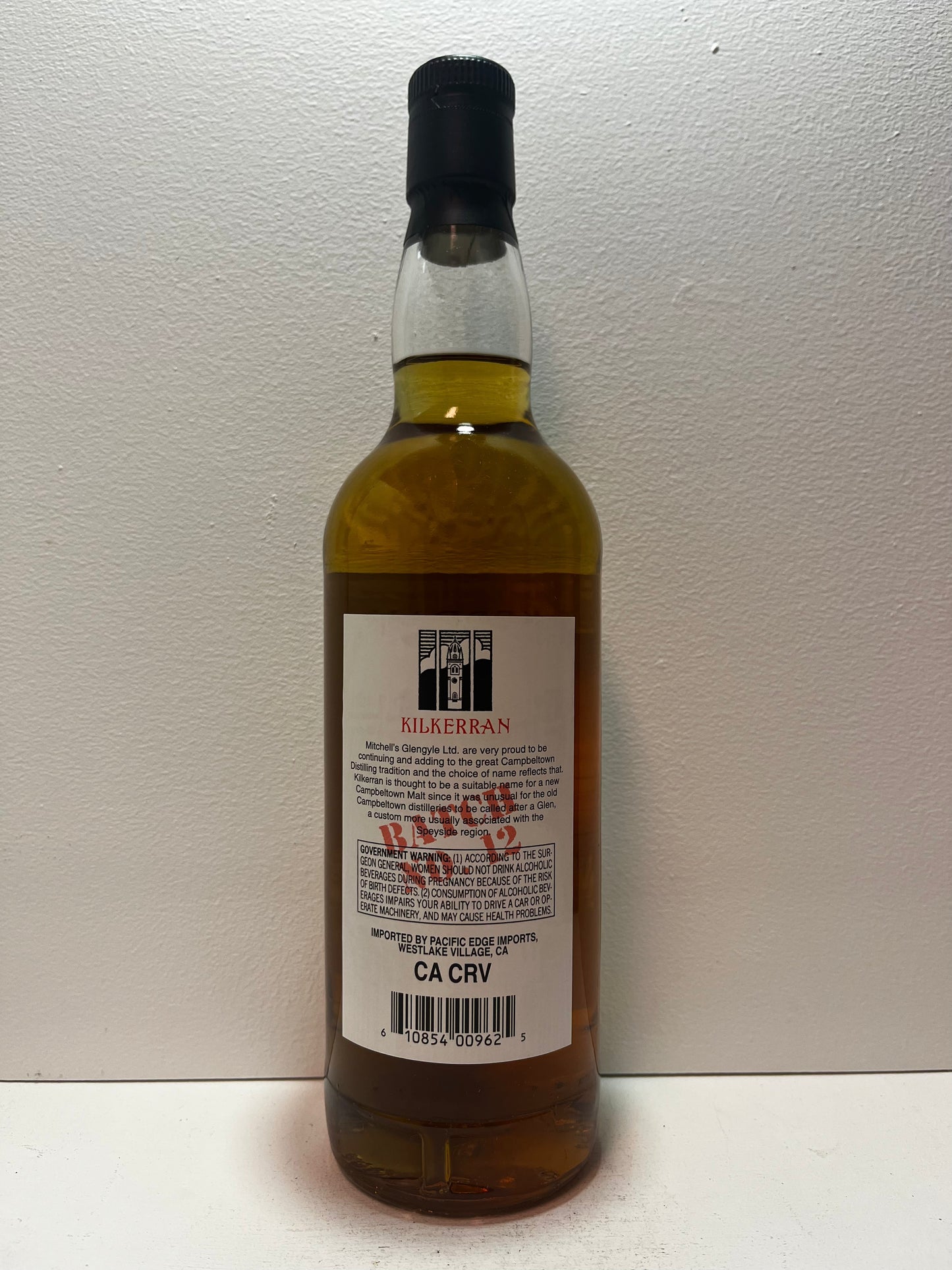 Kilkerran Heavily Peated Single Malt Scotch Whisky