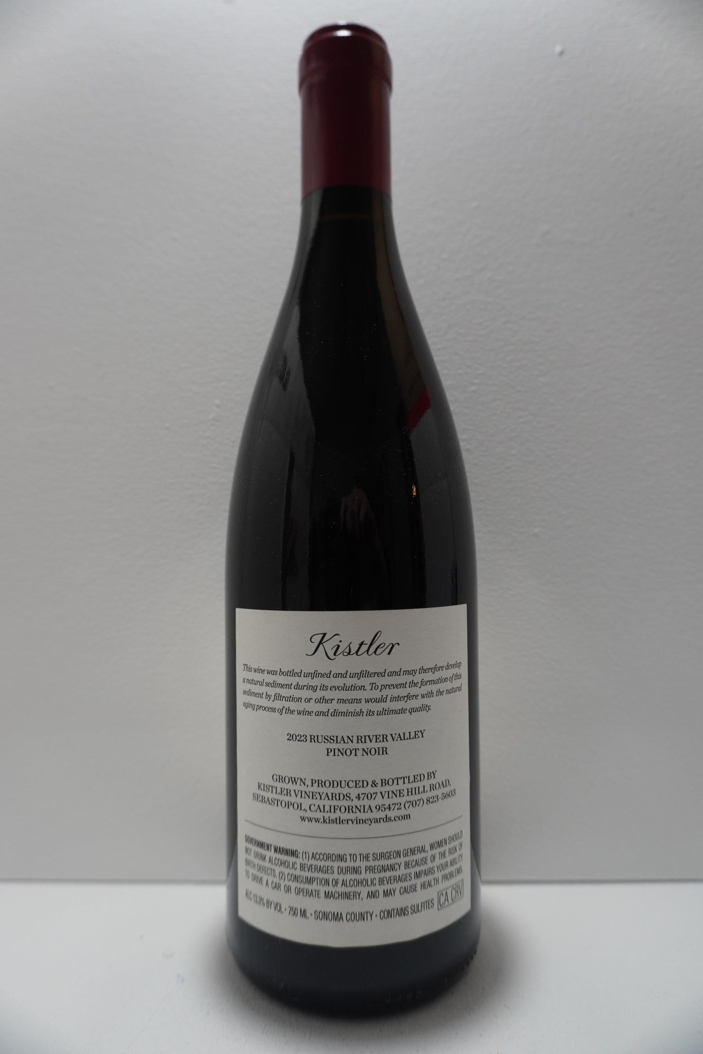 Kistler, Pinot Noir, Russian River Valley, Sonoma, California 2023
