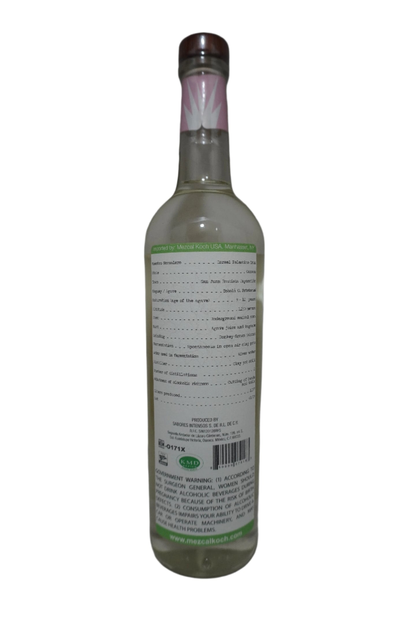 Koch El, Tobala, Ancestral, Mezcal 750ml