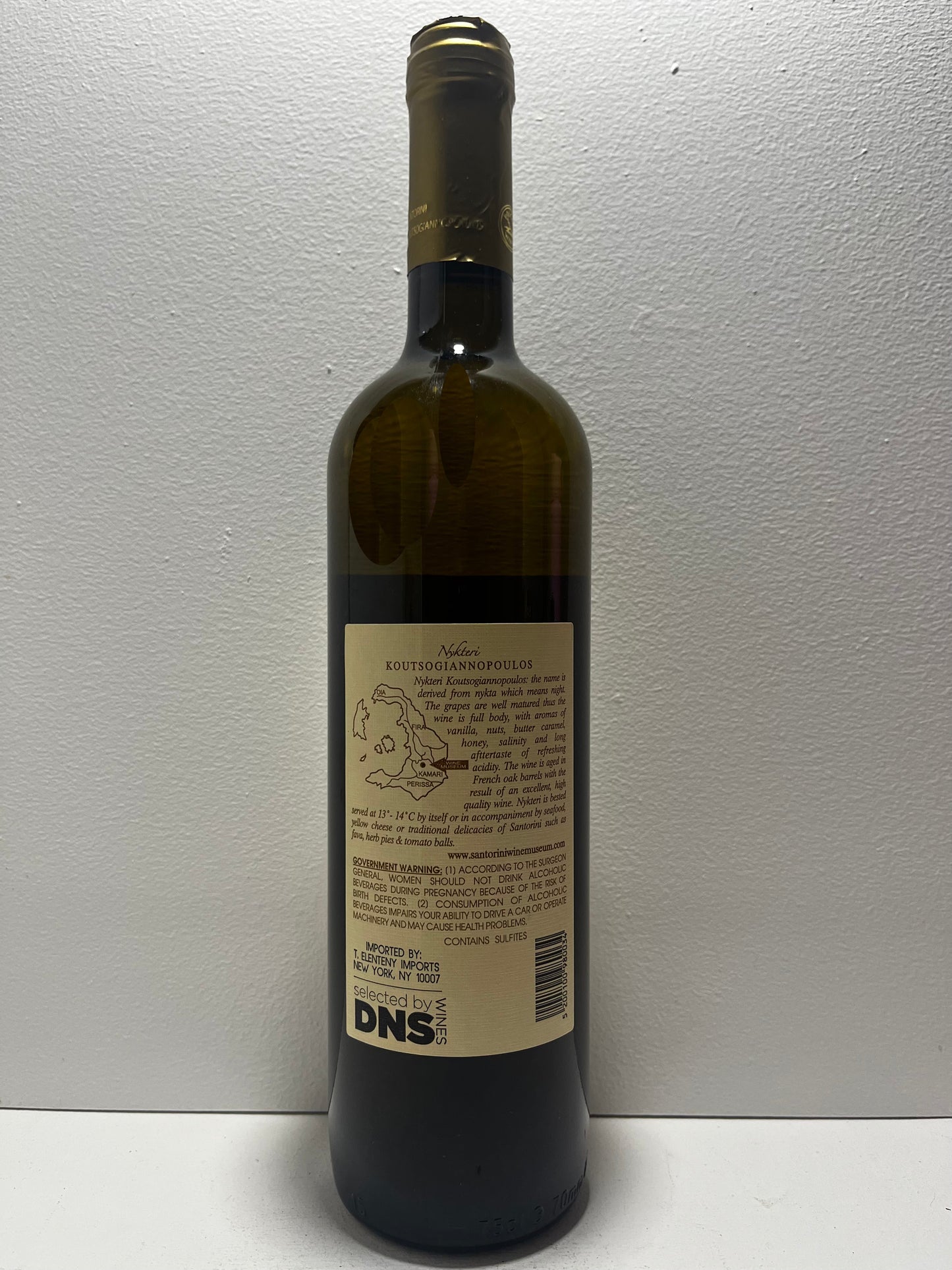 Koutsoyannopoulos, Assyrtiko, Nychteri, Santorini, Greece 2019