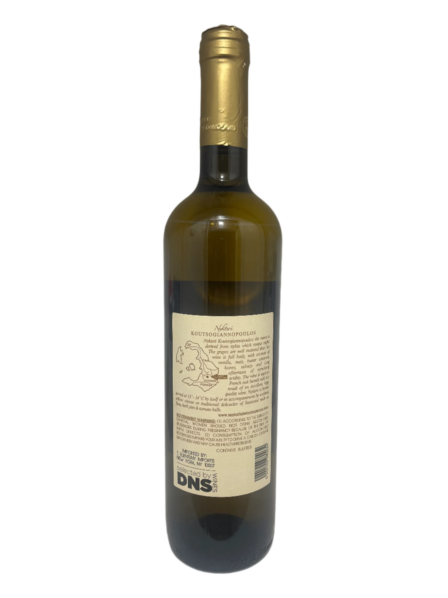 Koutsoyannopoulos, Assyrtiko, Nychteri, Santorini, Greece 2019