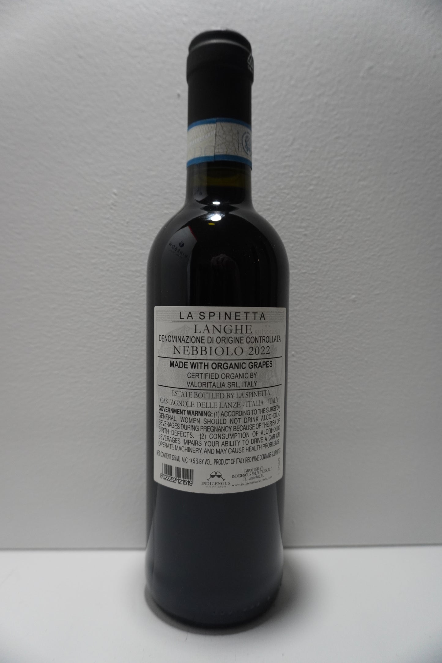La Spinetta, Nebbiolo, Langhe, Piedmont, Italy 2022 (375ml)