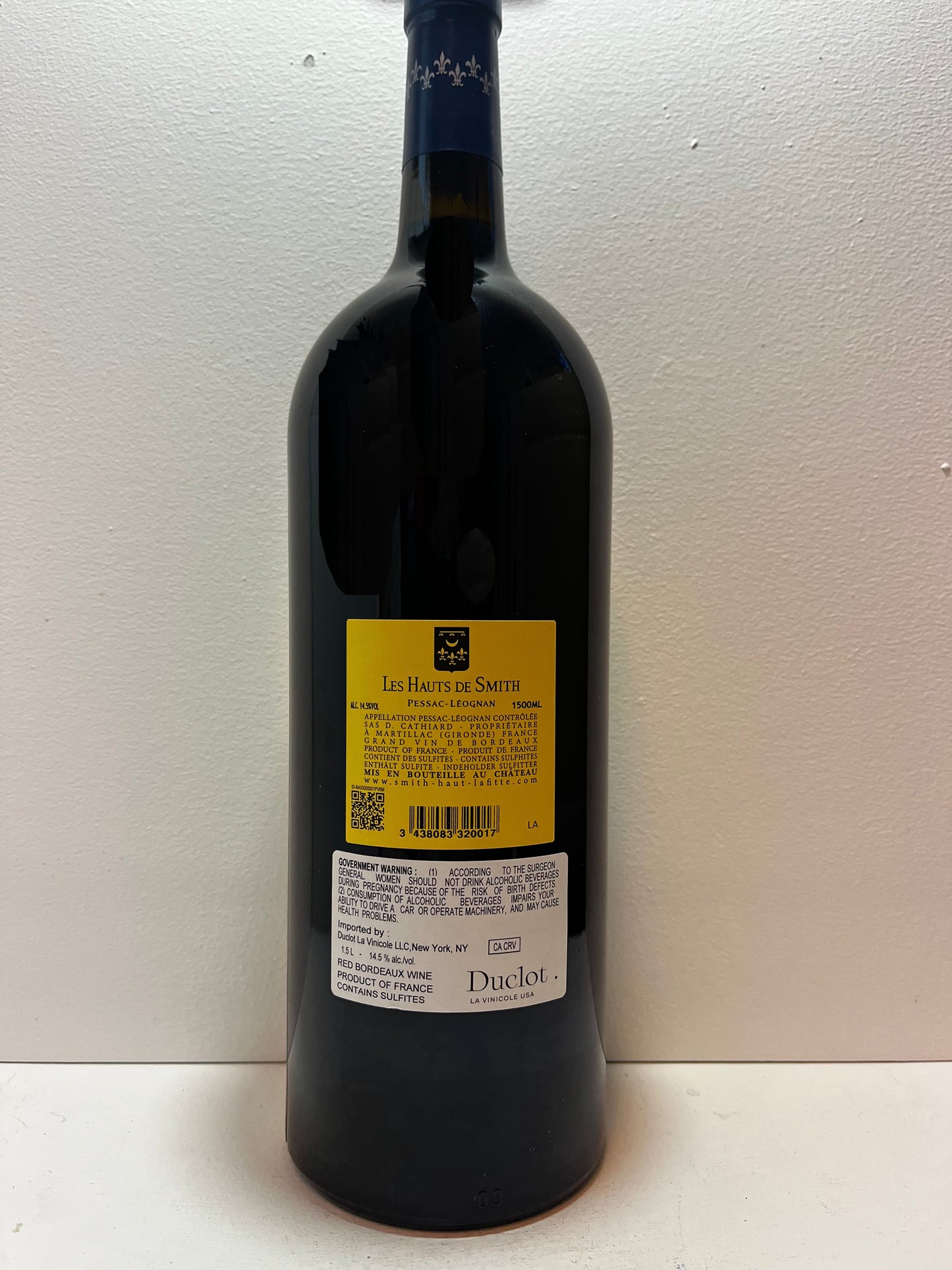 Les Hauts de Smith, Cabernet Sauvignon, Pessac-Leognan, Bordeaux, France 2020 (Magnum)