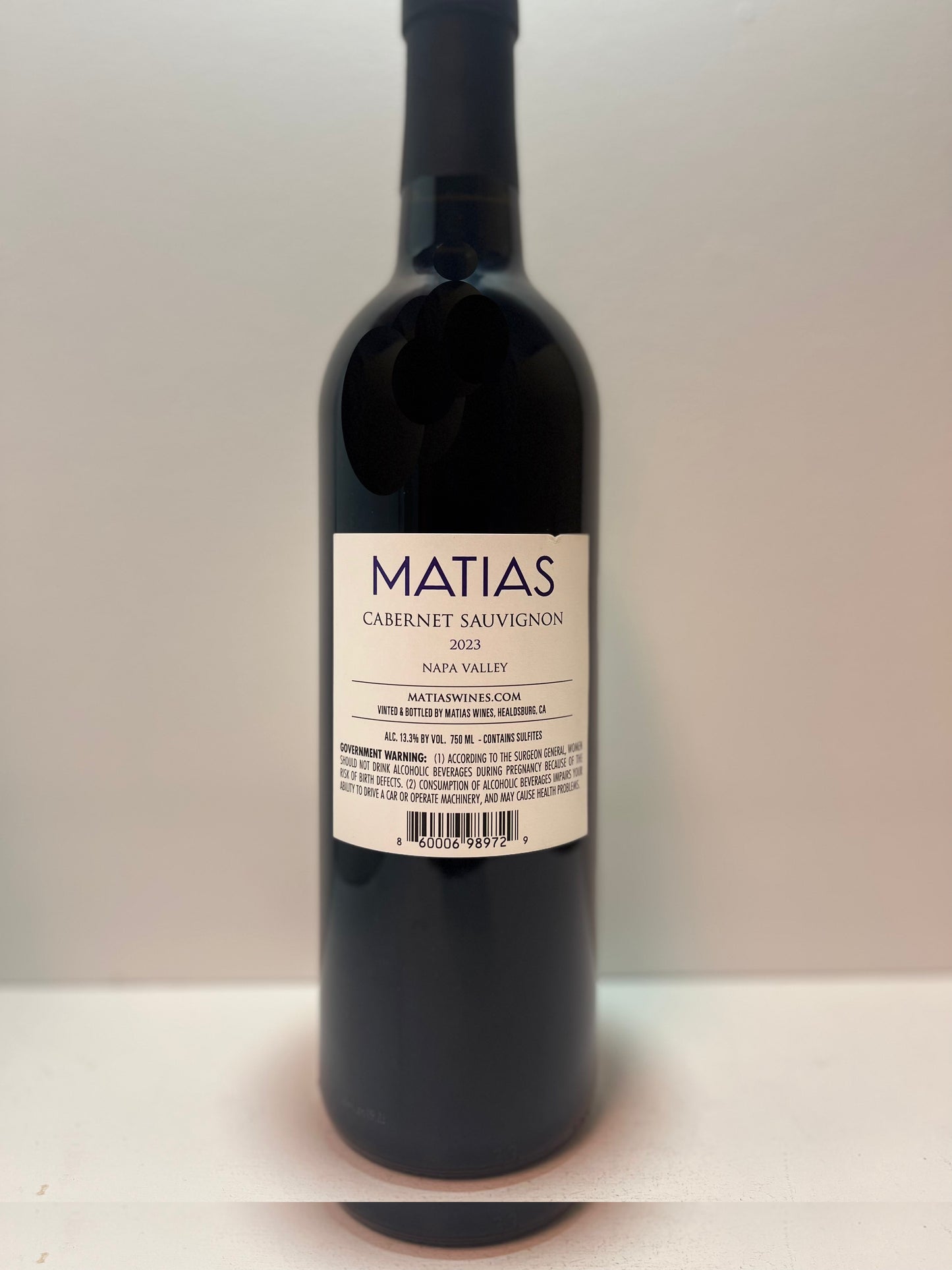 Matias, Cabernet Sauvignon, Napa Valley, California 2023